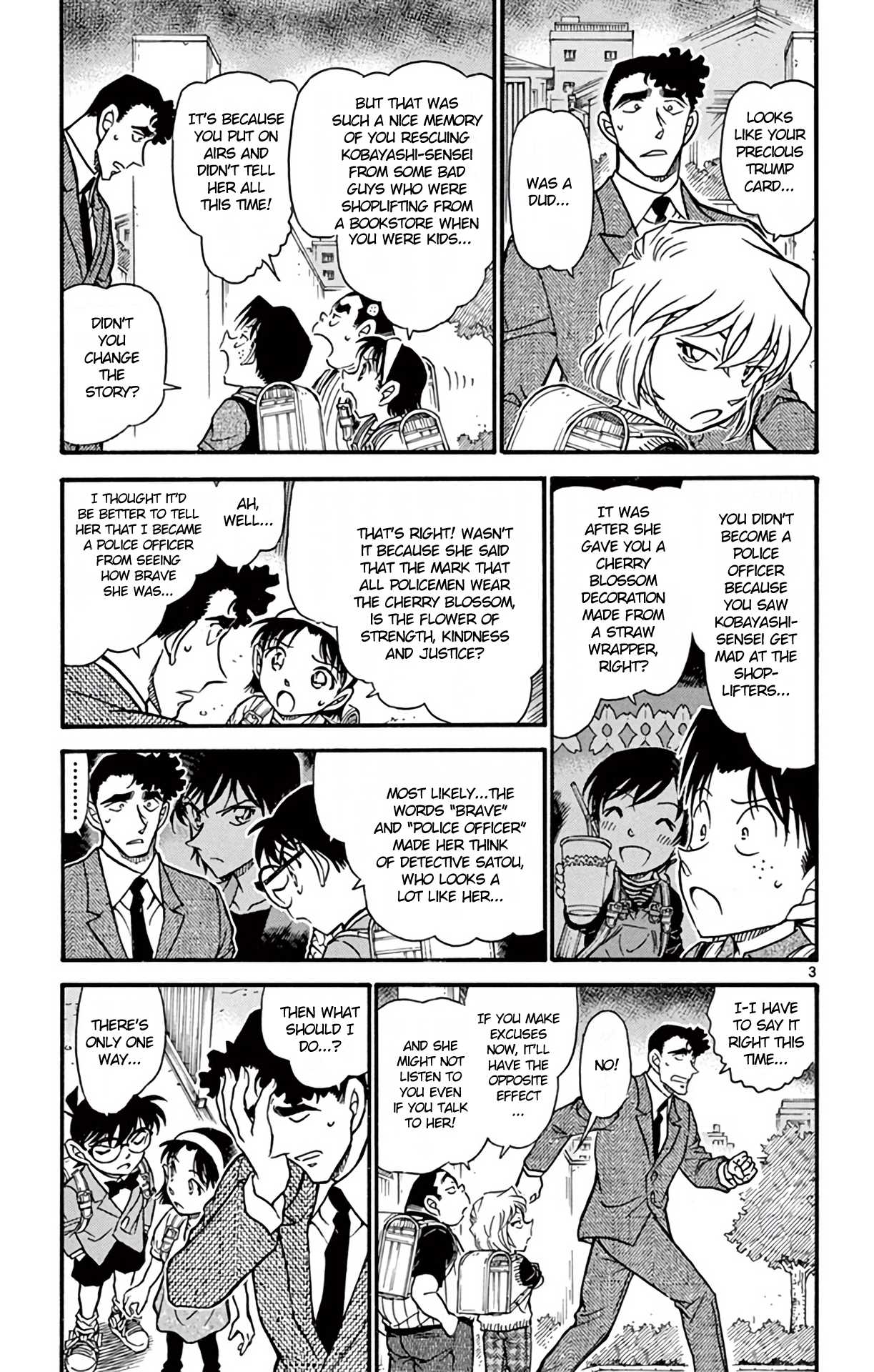 Detective Conan Chapter 708 page 4 - Chapter 708: Cherry Blossoms in Full Bloom