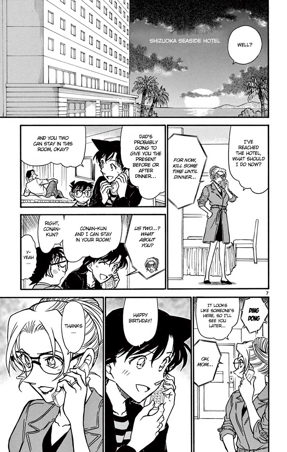 Detective Conan Chapter 709 page 8 - Chapter 709: Kisaki Eri's Misfortune