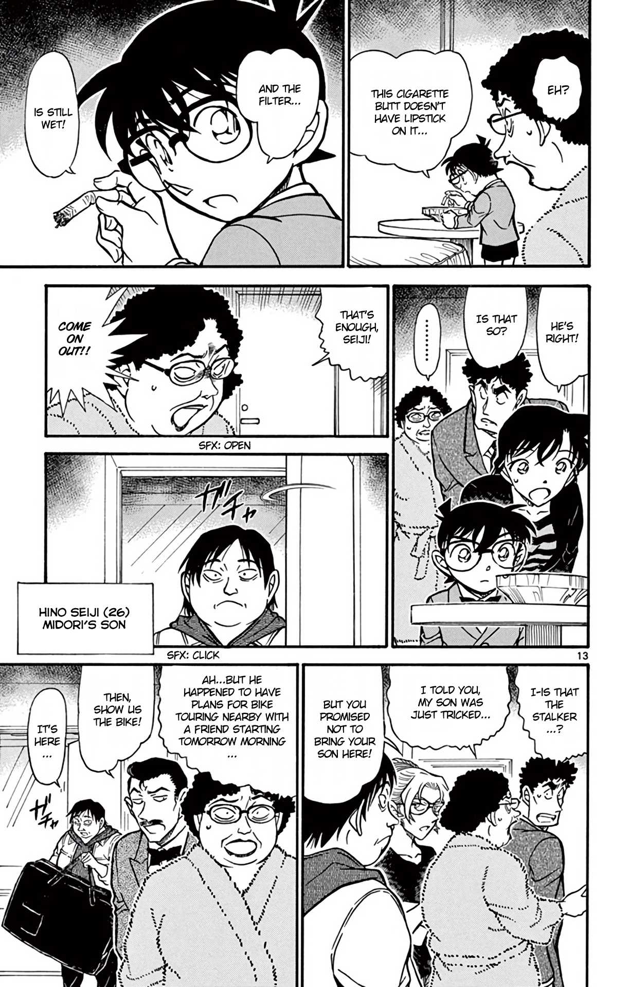 Detective Conan Chapter 710 page 14 - Chapter 710: Drop It Then Raise It?