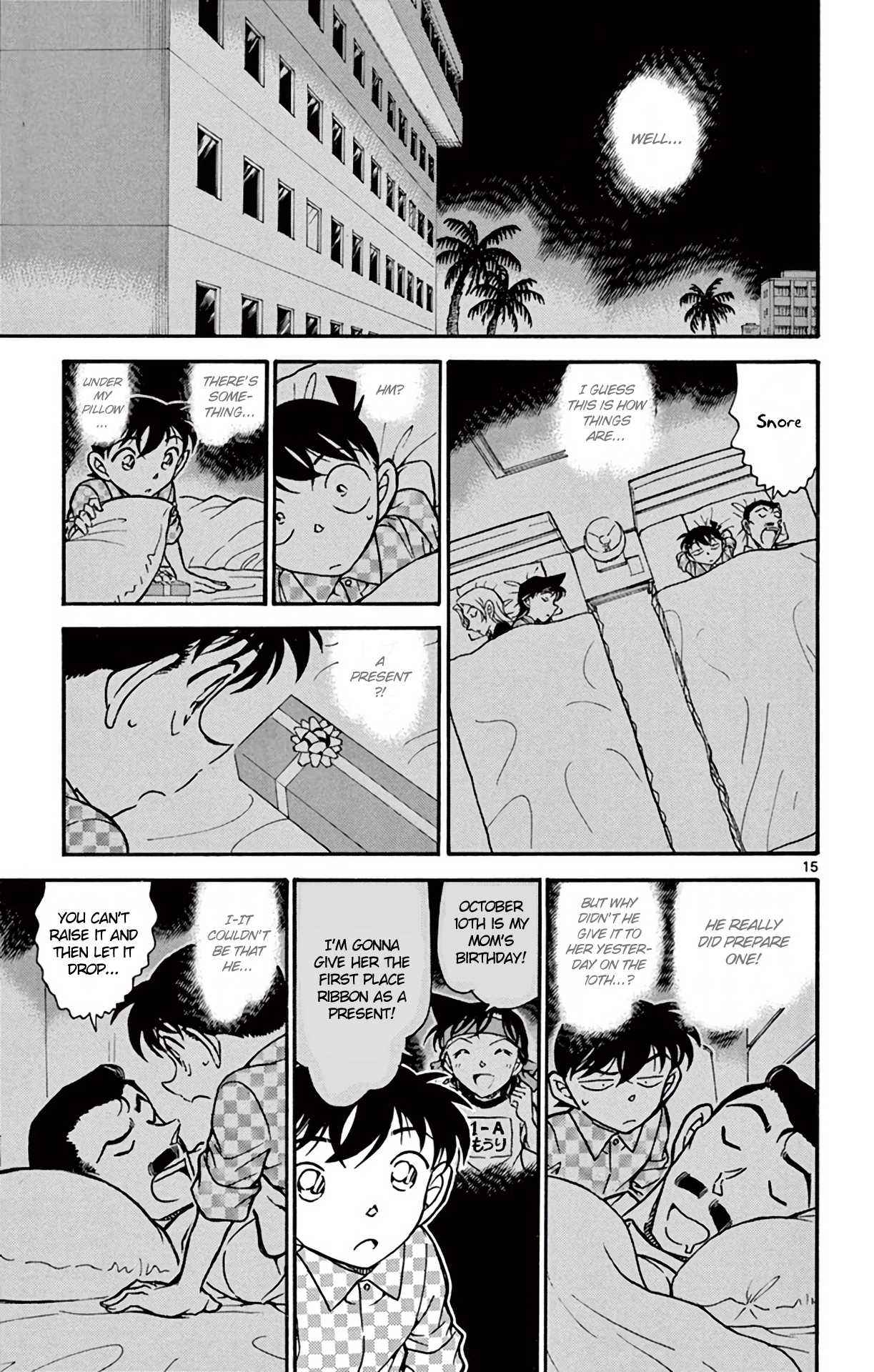 Detective Conan Chapter 710 page 16 - Chapter 710: Drop It Then Raise It?