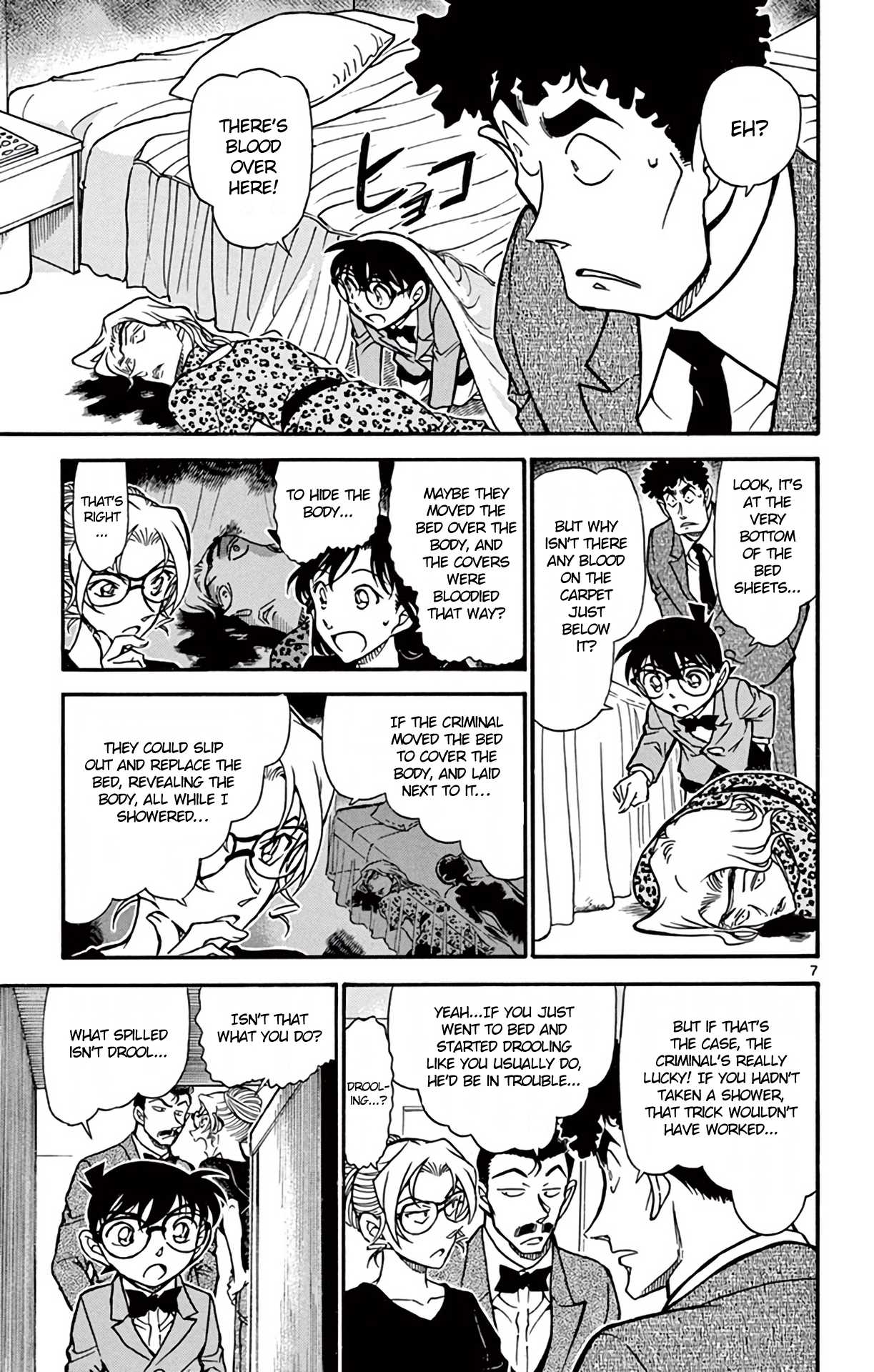Detective Conan Chapter 710 page 8 - Chapter 710: Drop It Then Raise It?