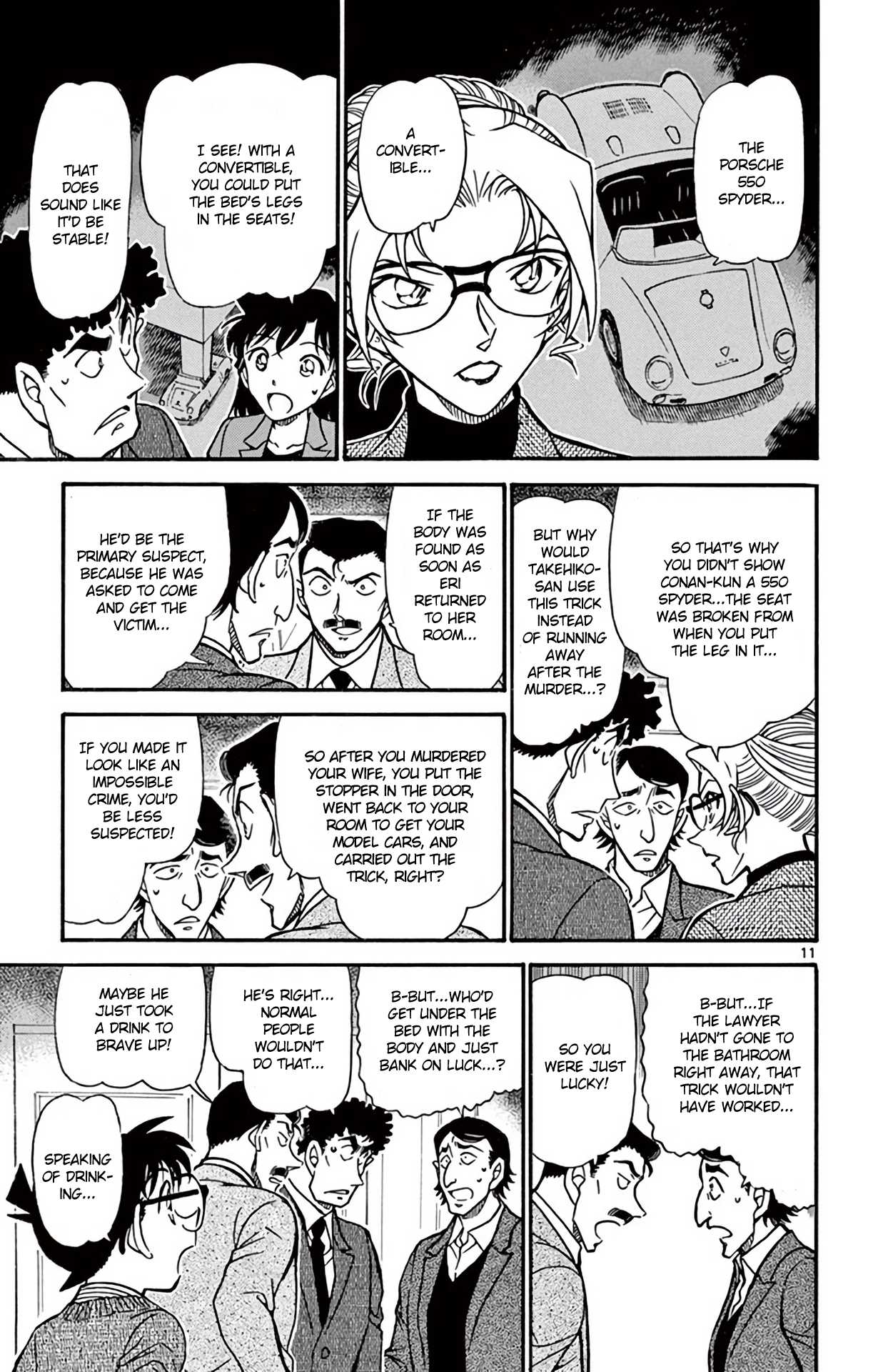Detective Conan Chapter 711 page 12 - Chapter 711: The Best Birthday