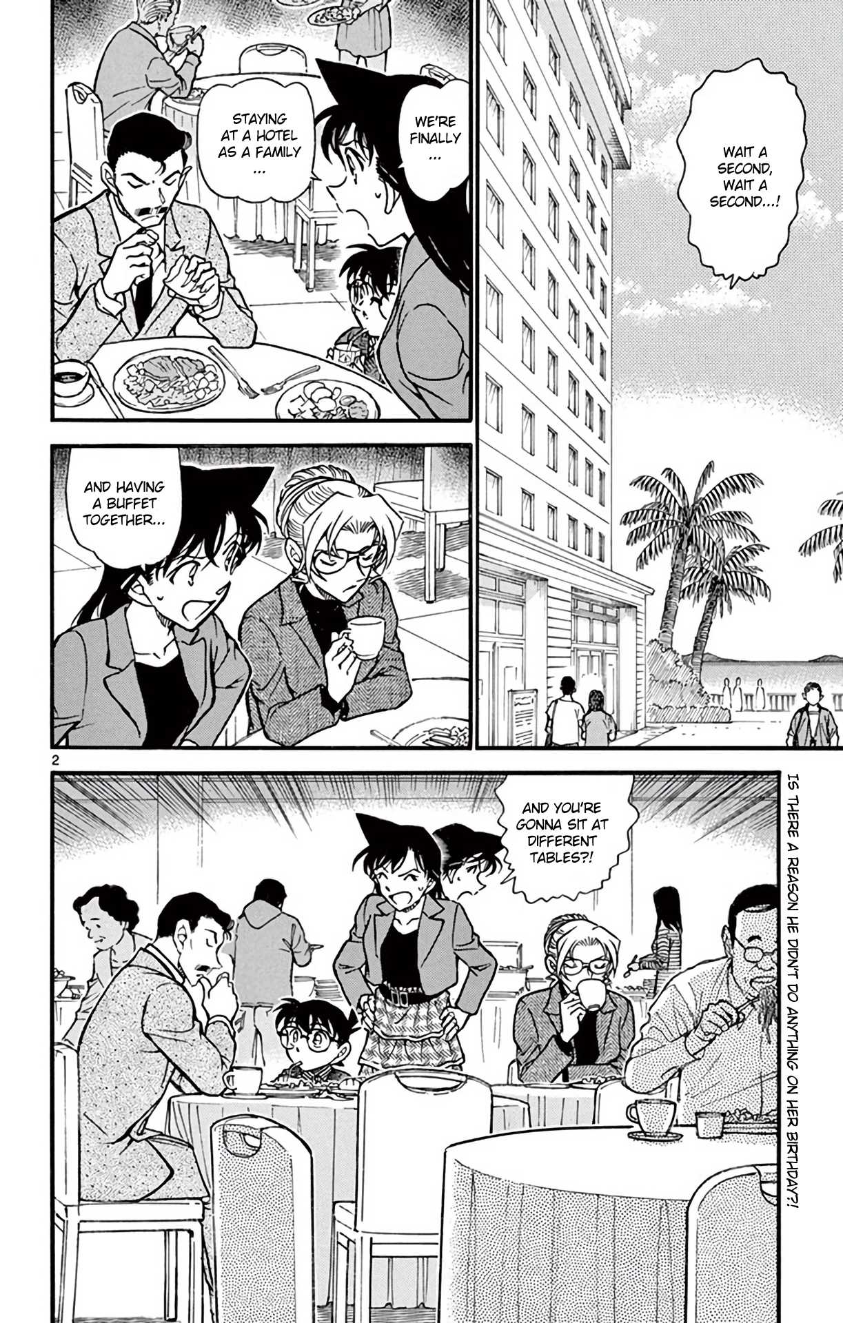 Detective Conan Chapter 711 page 3 - Chapter 711: The Best Birthday