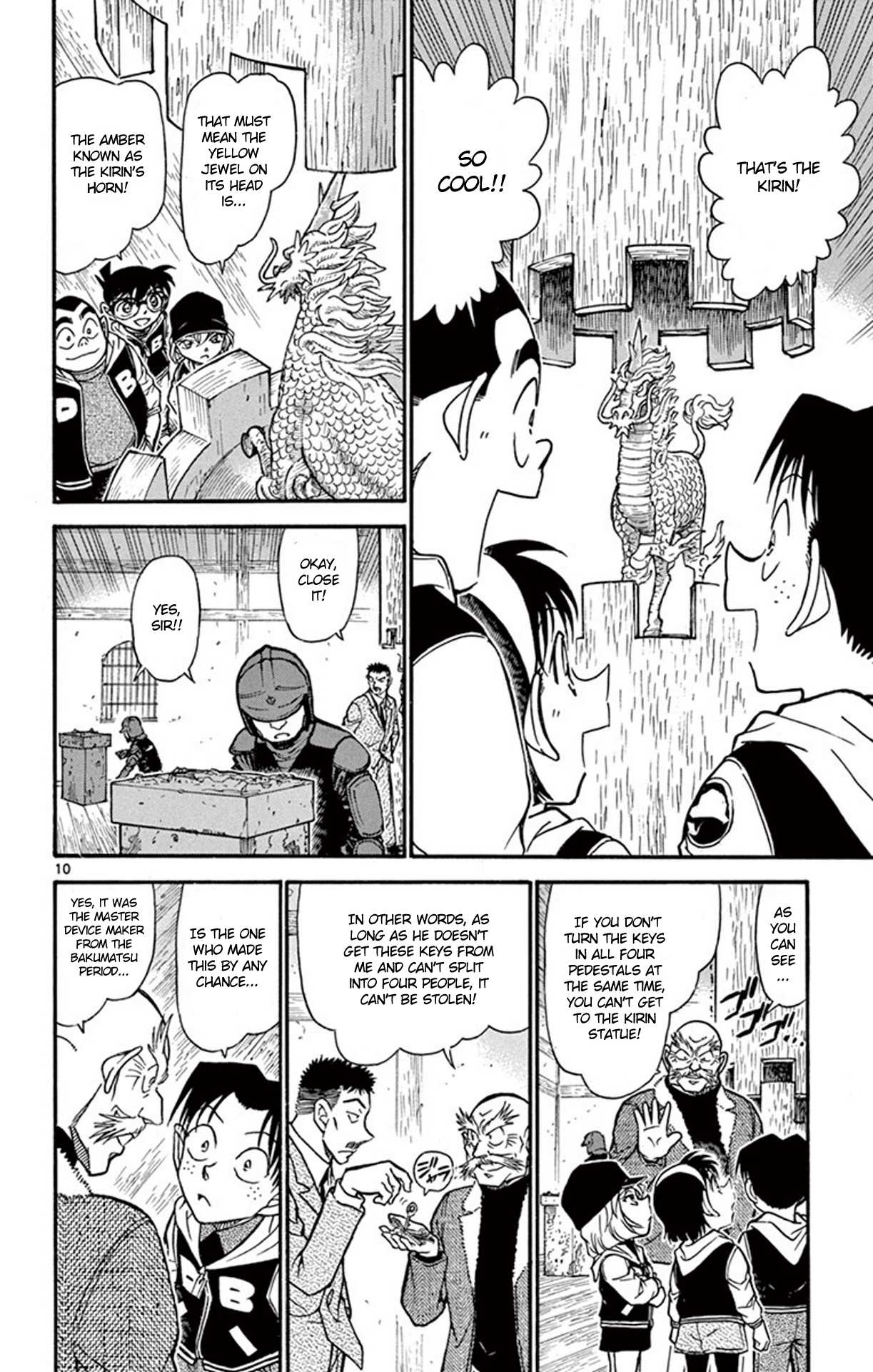 Detective Conan Chapter 712 page 11 - Chapter 712: The Azure Dragon