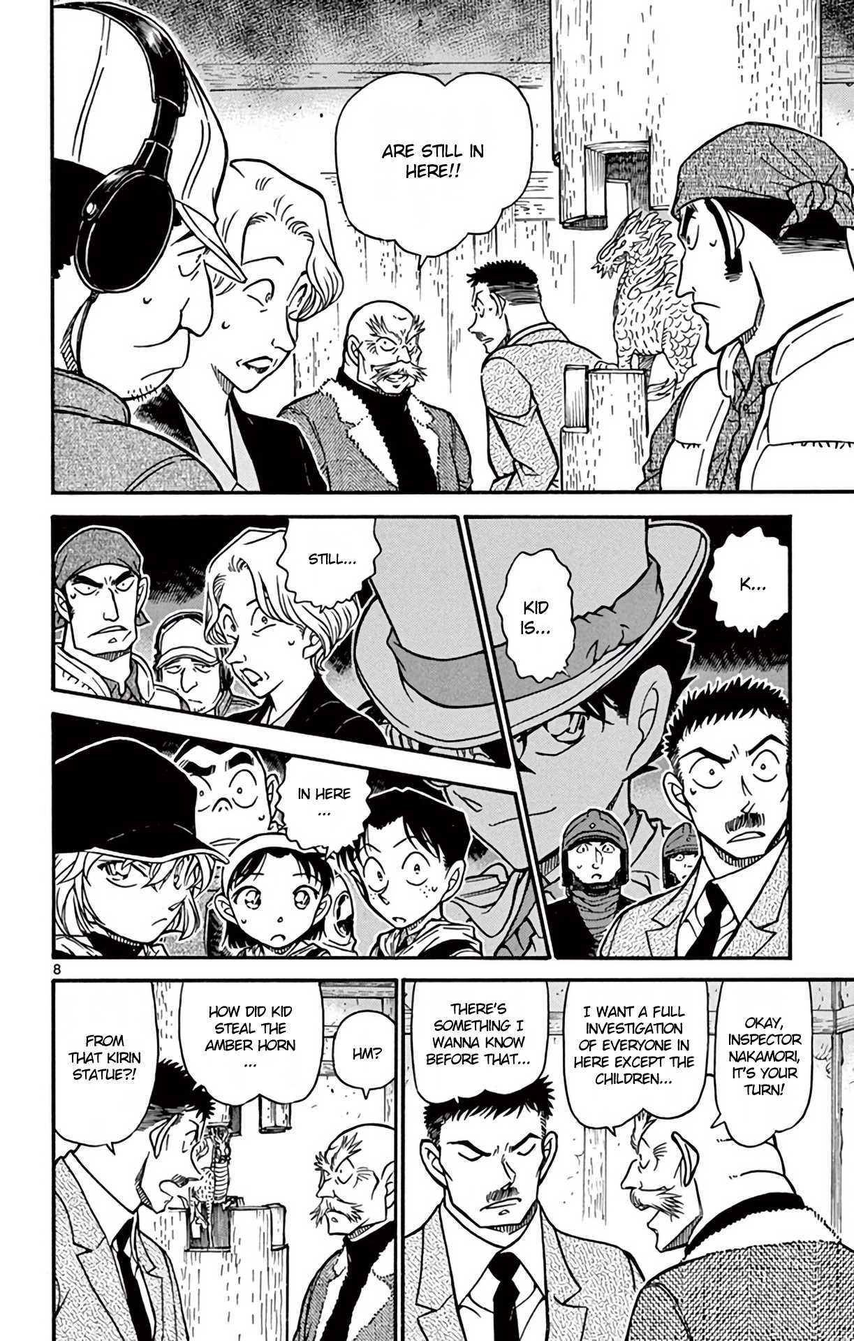 Detective Conan Chapter 713 page 9 - Chapter 713: The Vermilion Bird