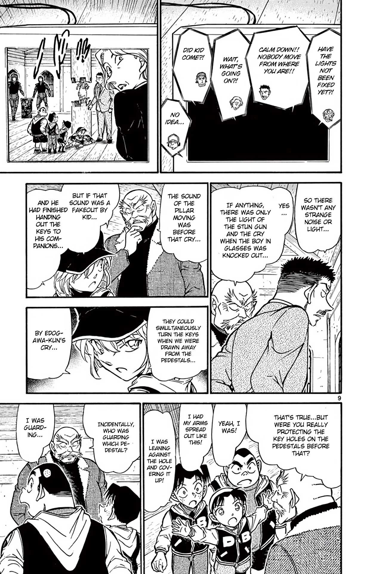 Detective Conan Chapter 714 page 10 - Chapter 714: The White Tiger