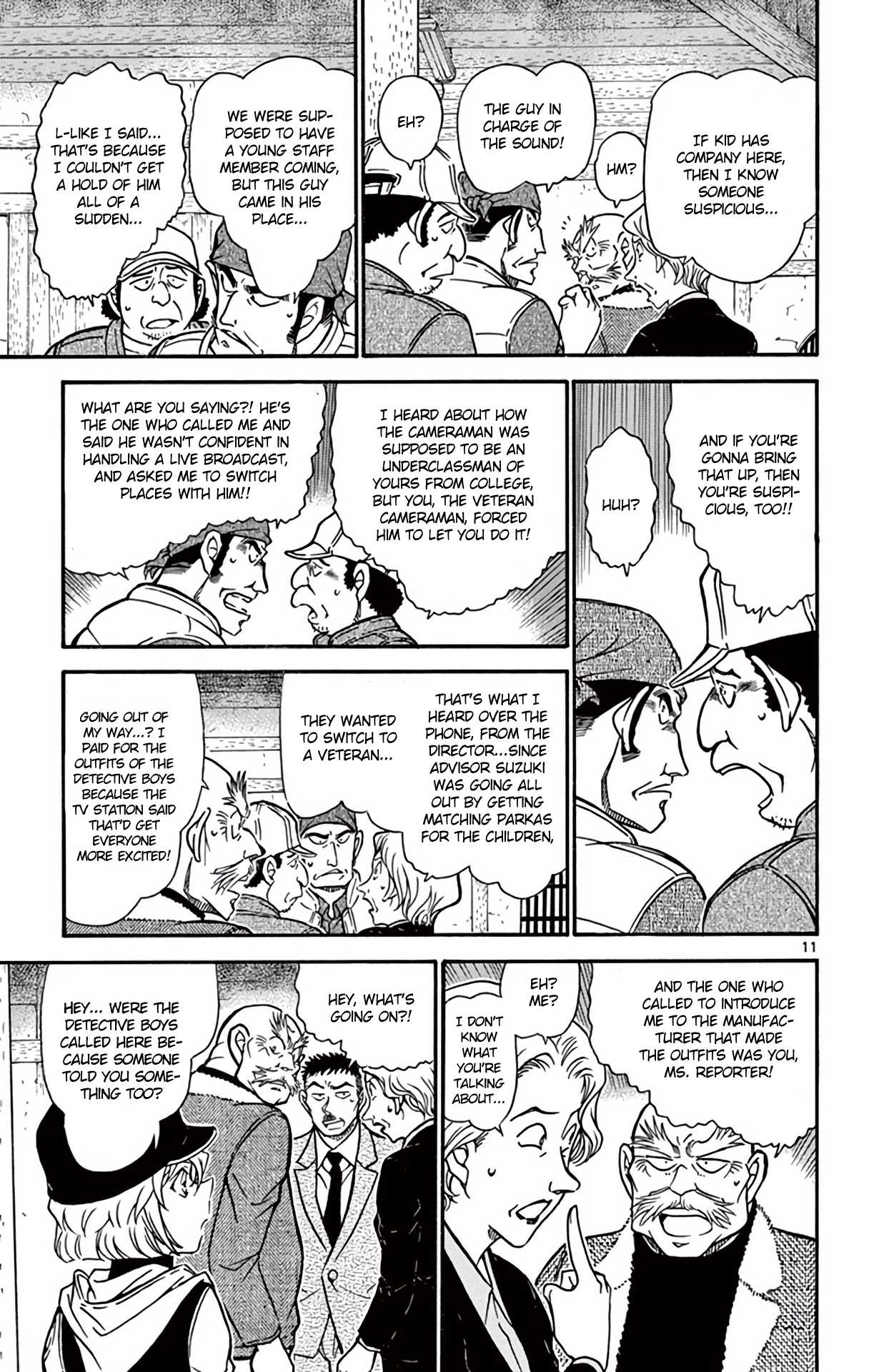 Detective Conan Chapter 714 page 12 - Chapter 714: The White Tiger
