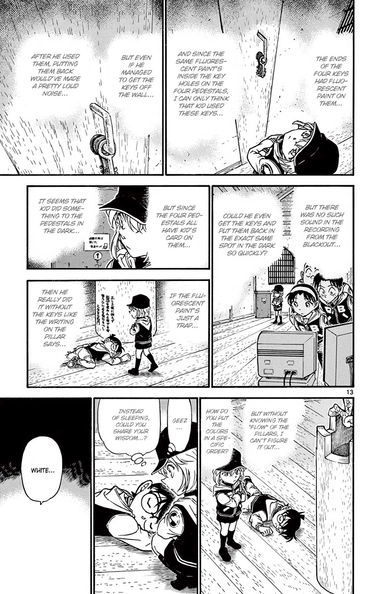 Detective Conan Chapter 714 page 14 - Chapter 714: The White Tiger