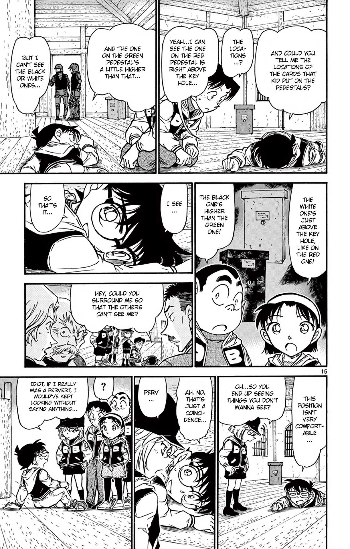 Detective Conan Chapter 714 page 16 - Chapter 714: The White Tiger