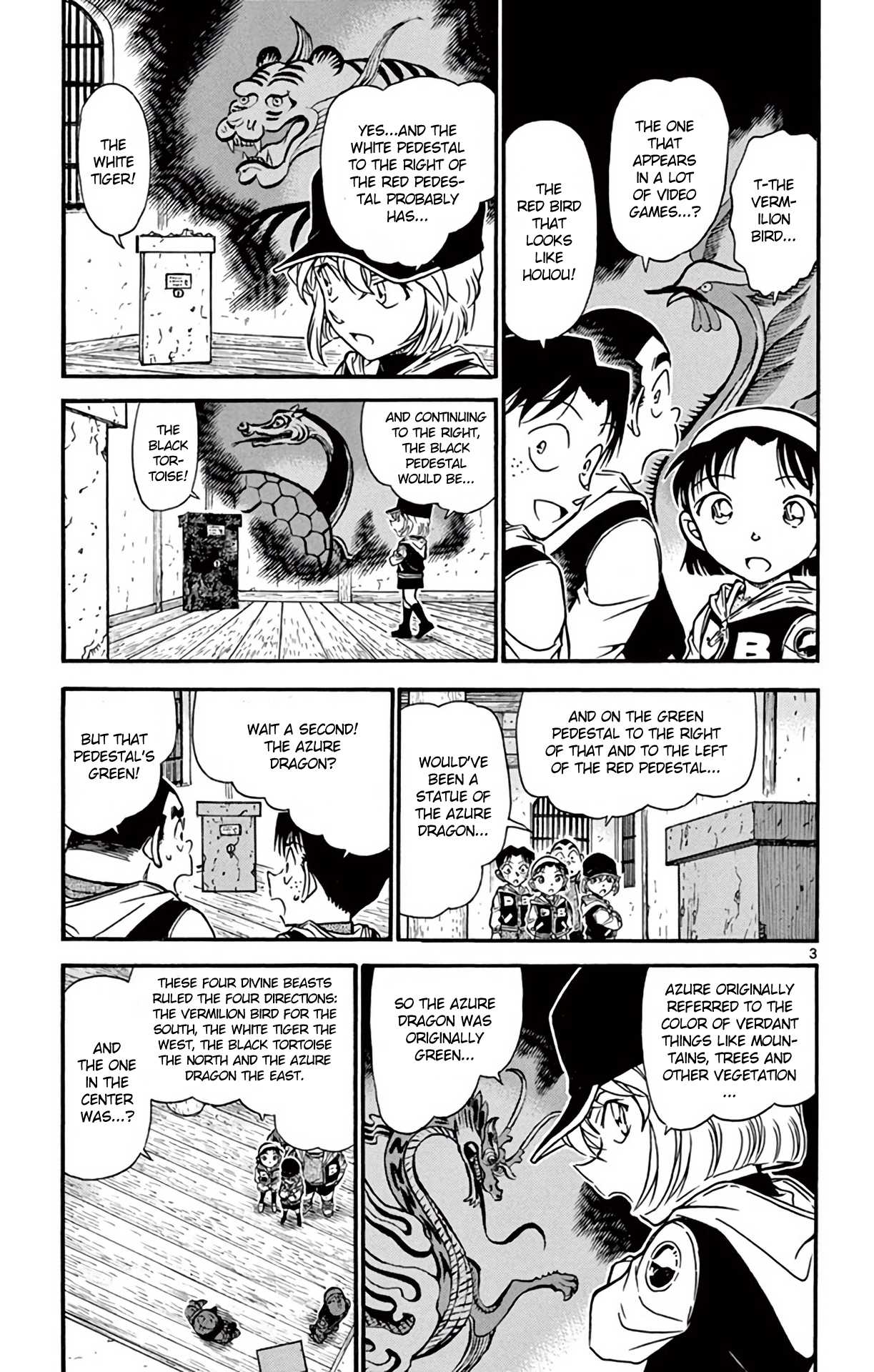 Detective Conan Chapter 714 page 4 - Chapter 714: The White Tiger