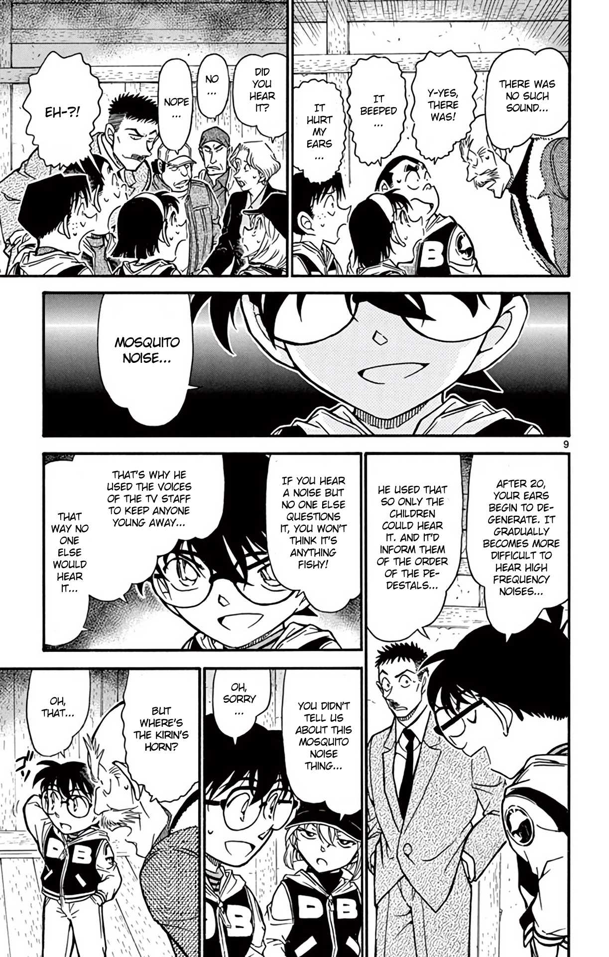 Detective Conan Chapter 715 page 10 - Chapter 715: The Black Tortoise