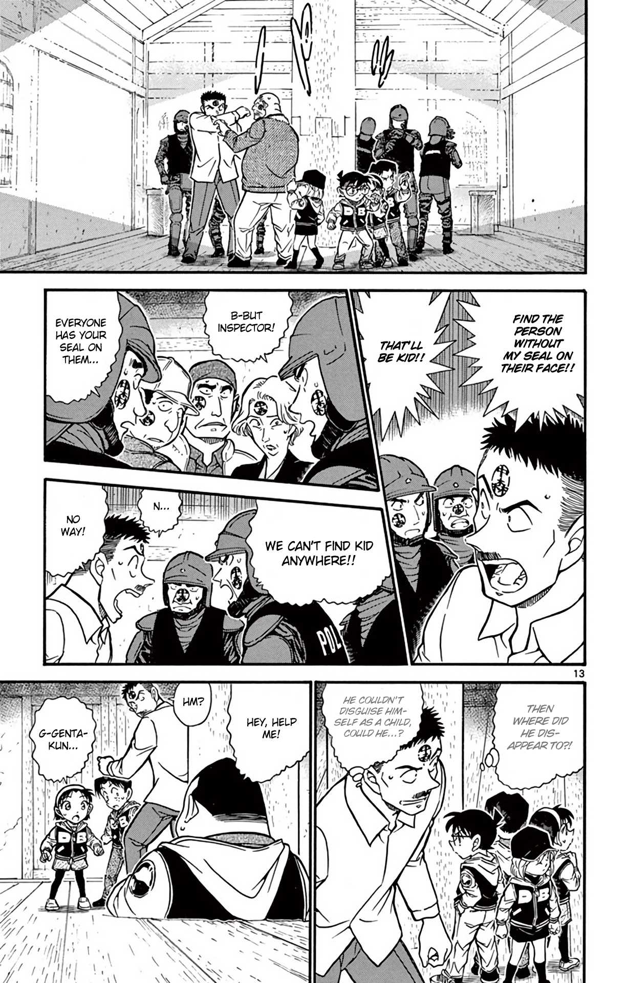 Detective Conan Chapter 715 page 14 - Chapter 715: The Black Tortoise