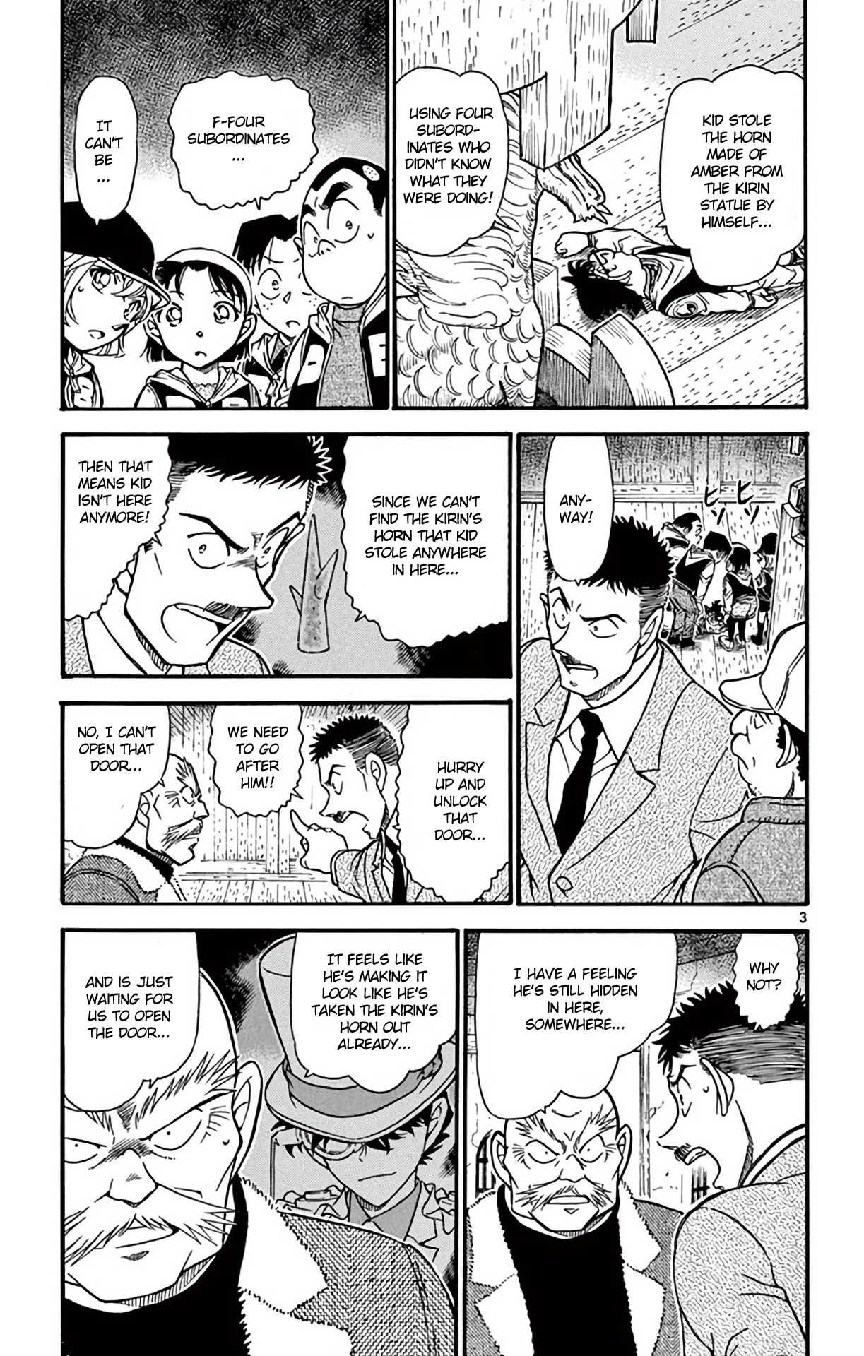 Detective Conan Chapter 715 page 4 - Chapter 715: The Black Tortoise