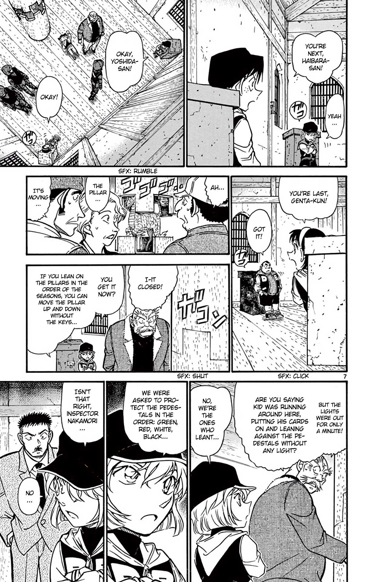 Detective Conan Chapter 715 page 8 - Chapter 715: The Black Tortoise