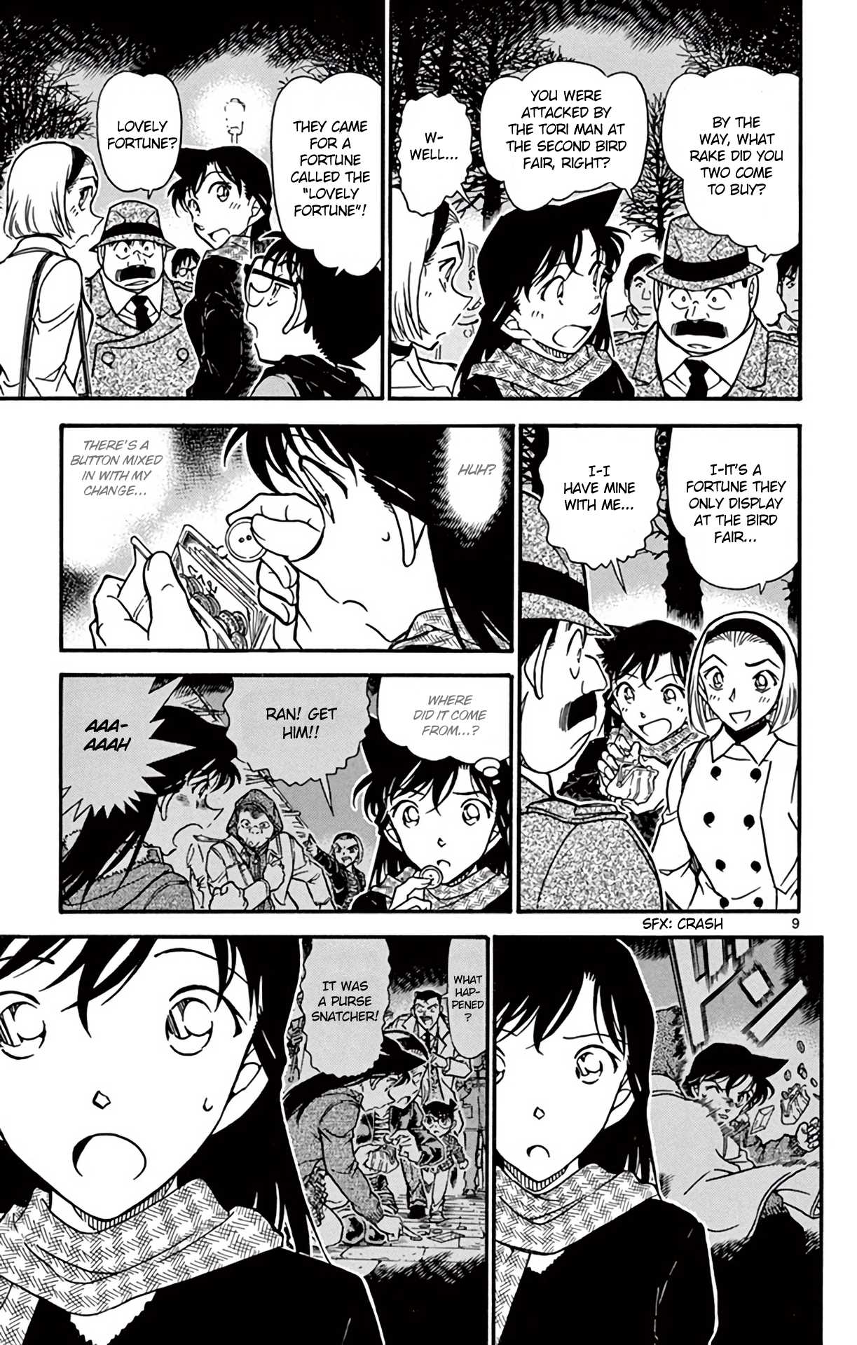 Detective Conan Chapter 717 page 10 - Chapter 717: Monkey & 9