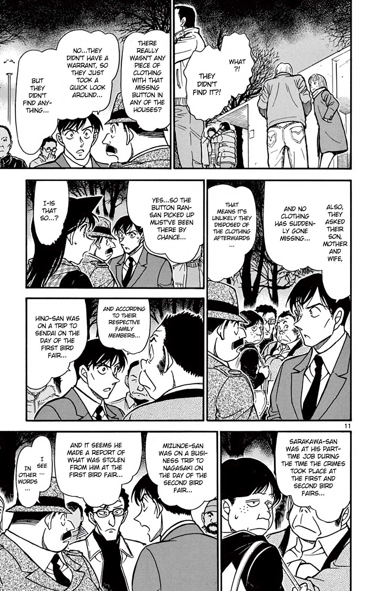 Detective Conan Chapter 717 page 12 - Chapter 717: Monkey & 9