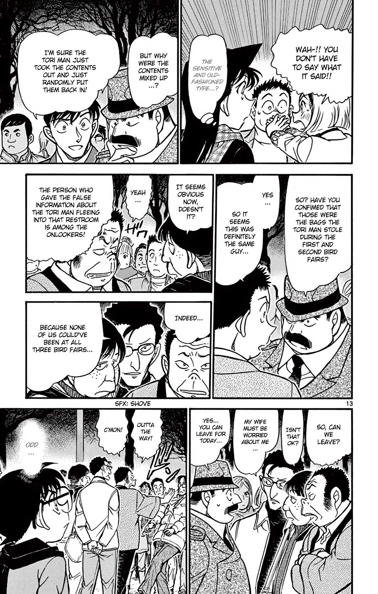 Detective Conan Chapter 717 page 14 - Chapter 717: Monkey & 9