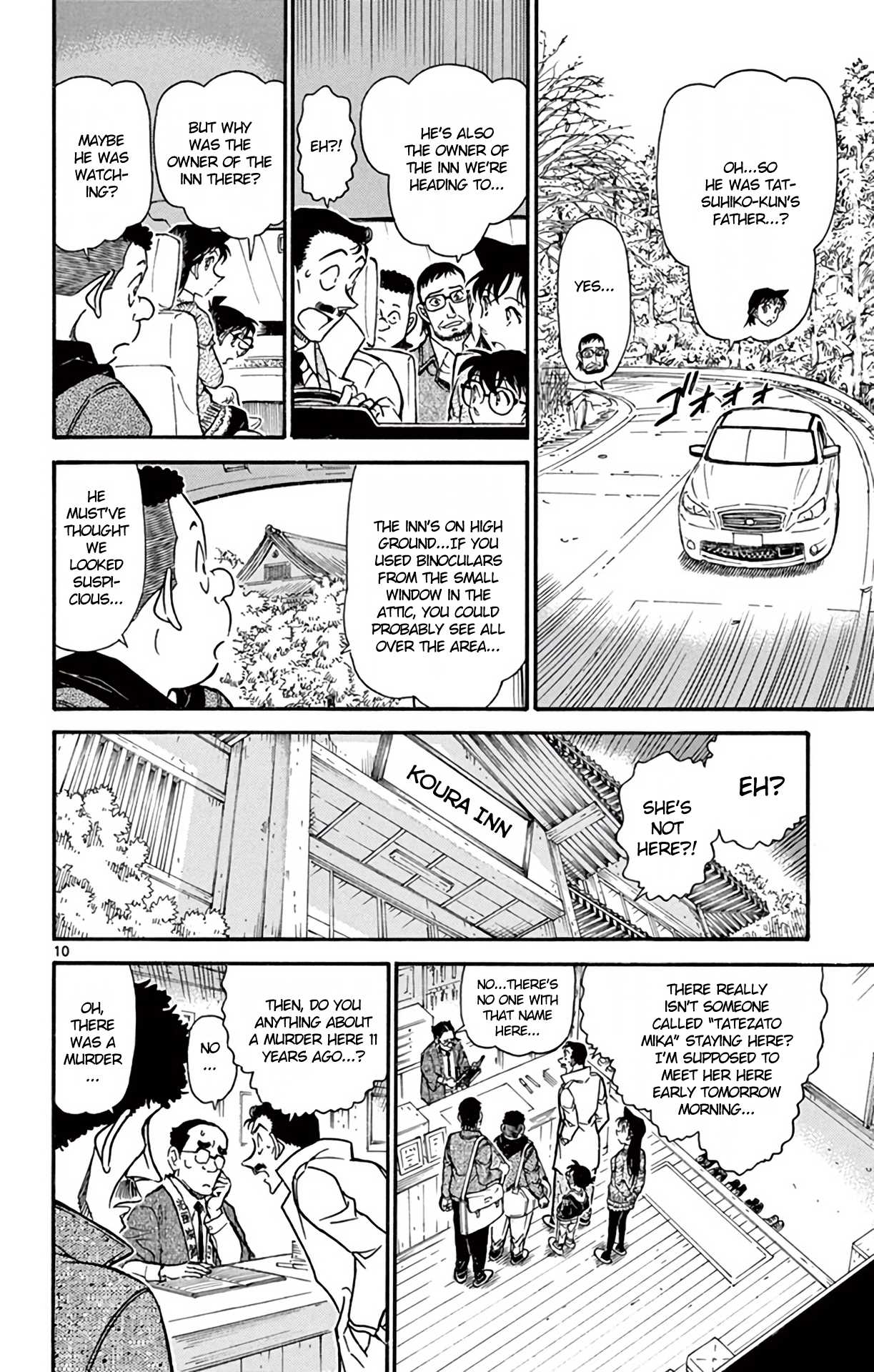 Detective Conan Chapter 719 page 11 - Chapter 719: Request from the Bottom of a Lake