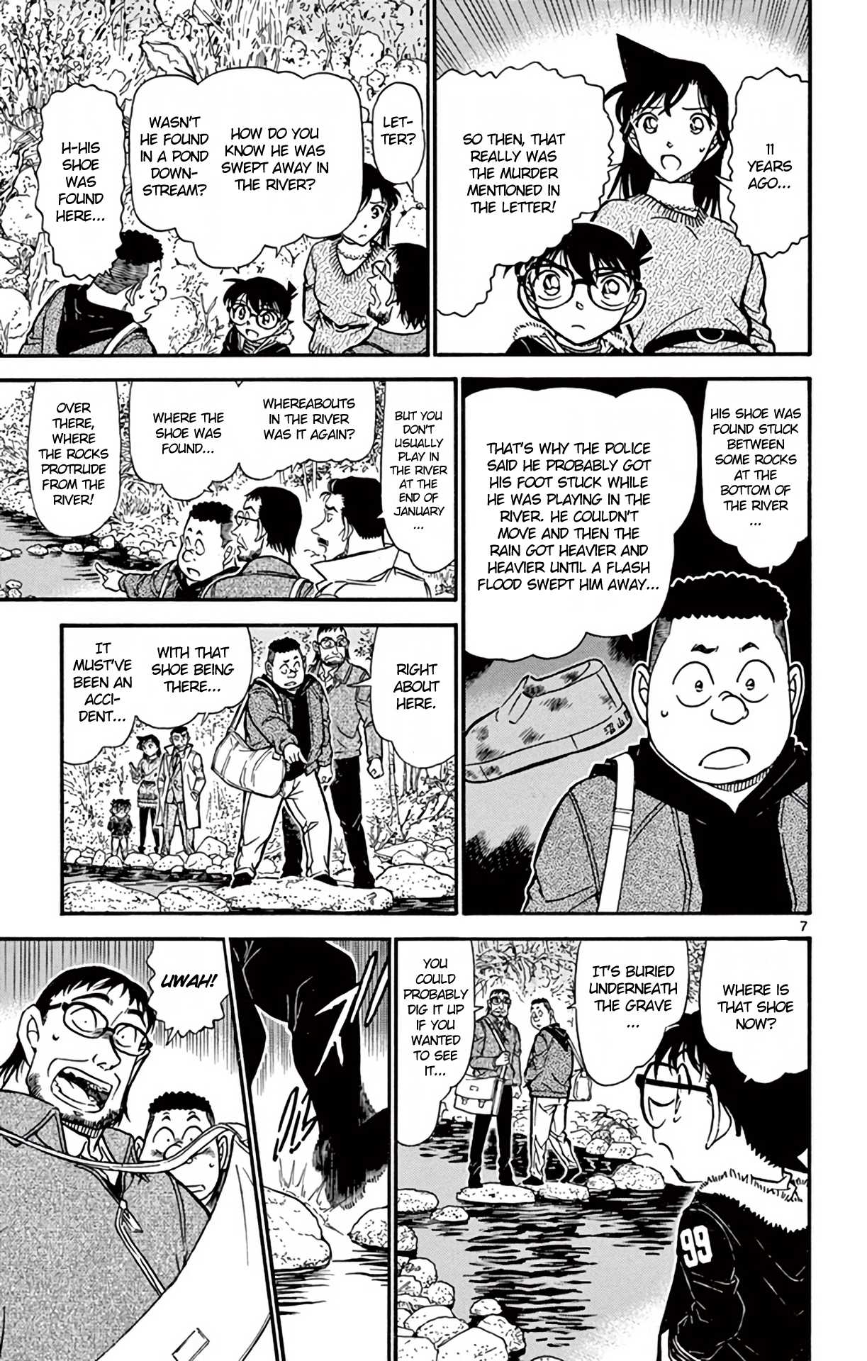 Detective Conan Chapter 719 page 8 - Chapter 719: Request from the Bottom of a Lake