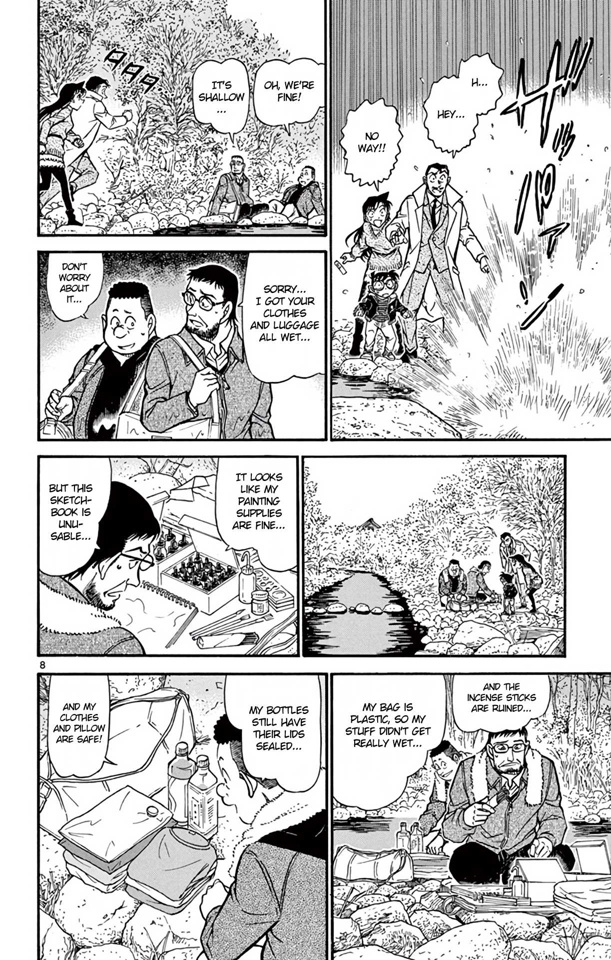 Detective Conan Chapter 719 page 9 - Chapter 719: Request from the Bottom of a Lake