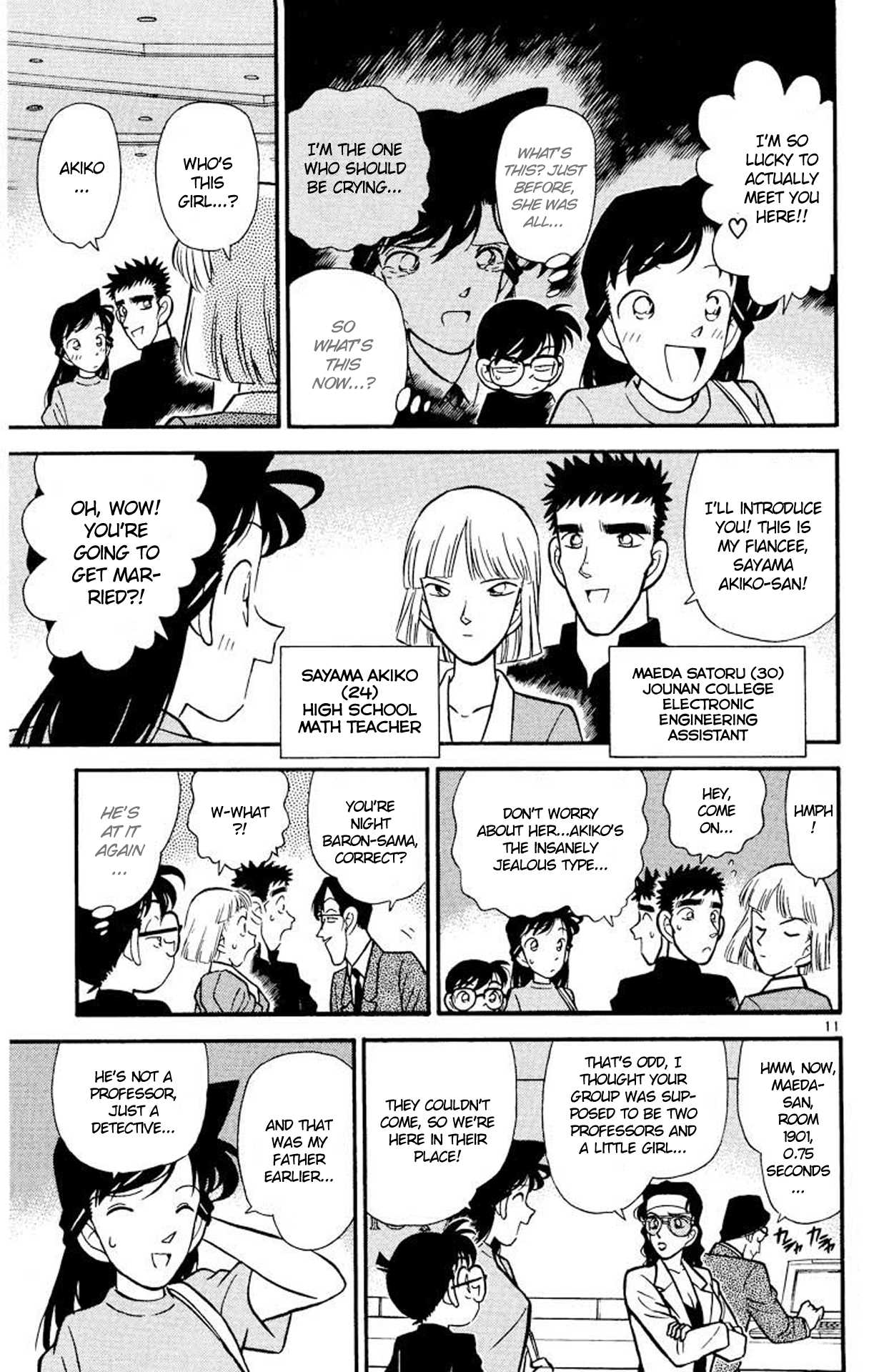 Detective Conan Chapter 72 page 12 - Chapter 72: The Night Baron
