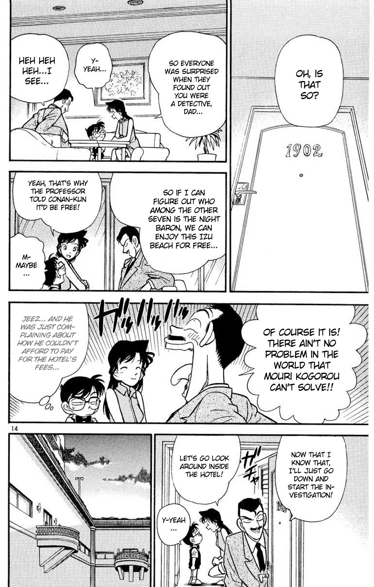 Detective Conan Chapter 72 page 15 - Chapter 72: The Night Baron
