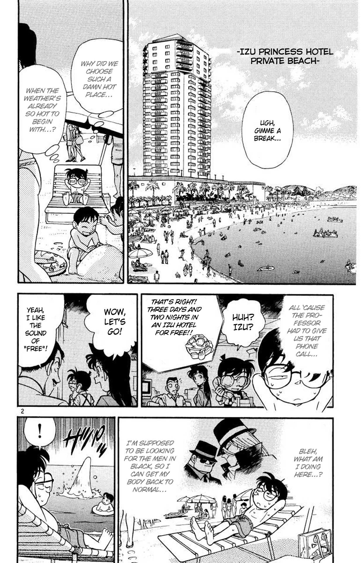 Detective Conan Chapter 72 page 3 - Chapter 72: The Night Baron