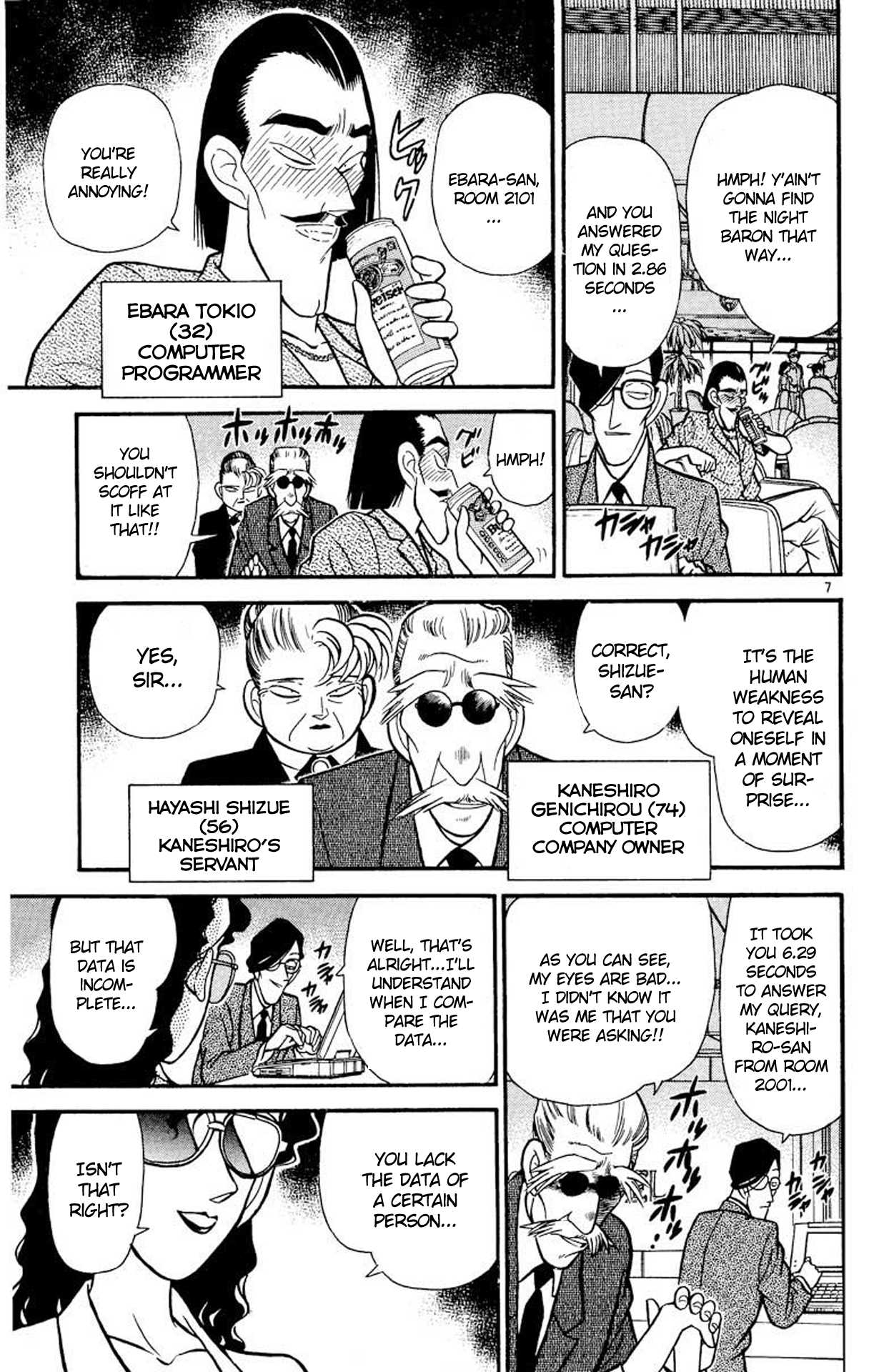 Detective Conan Chapter 72 page 8 - Chapter 72: The Night Baron