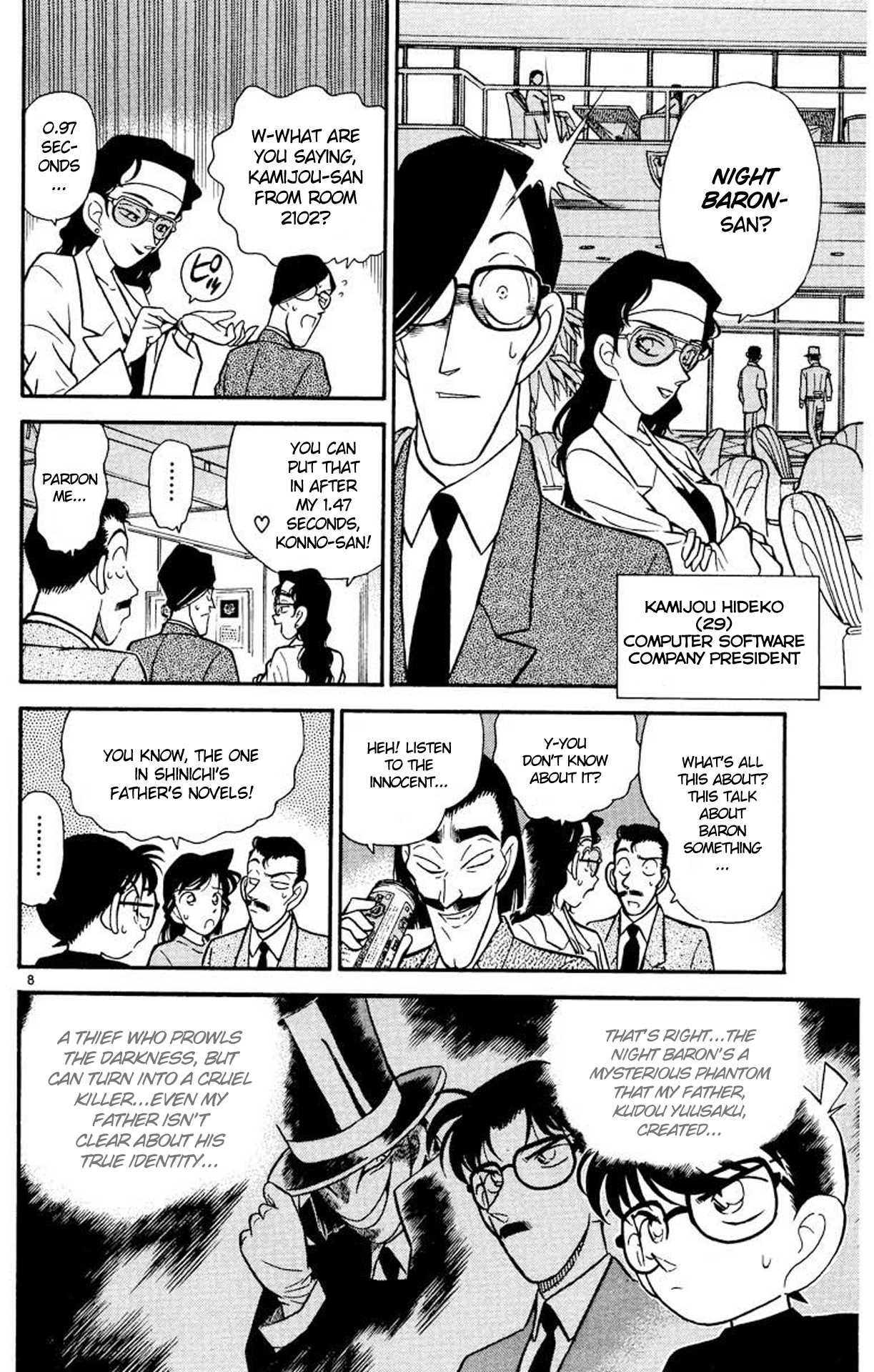 Detective Conan Chapter 72 page 9 - Chapter 72: The Night Baron