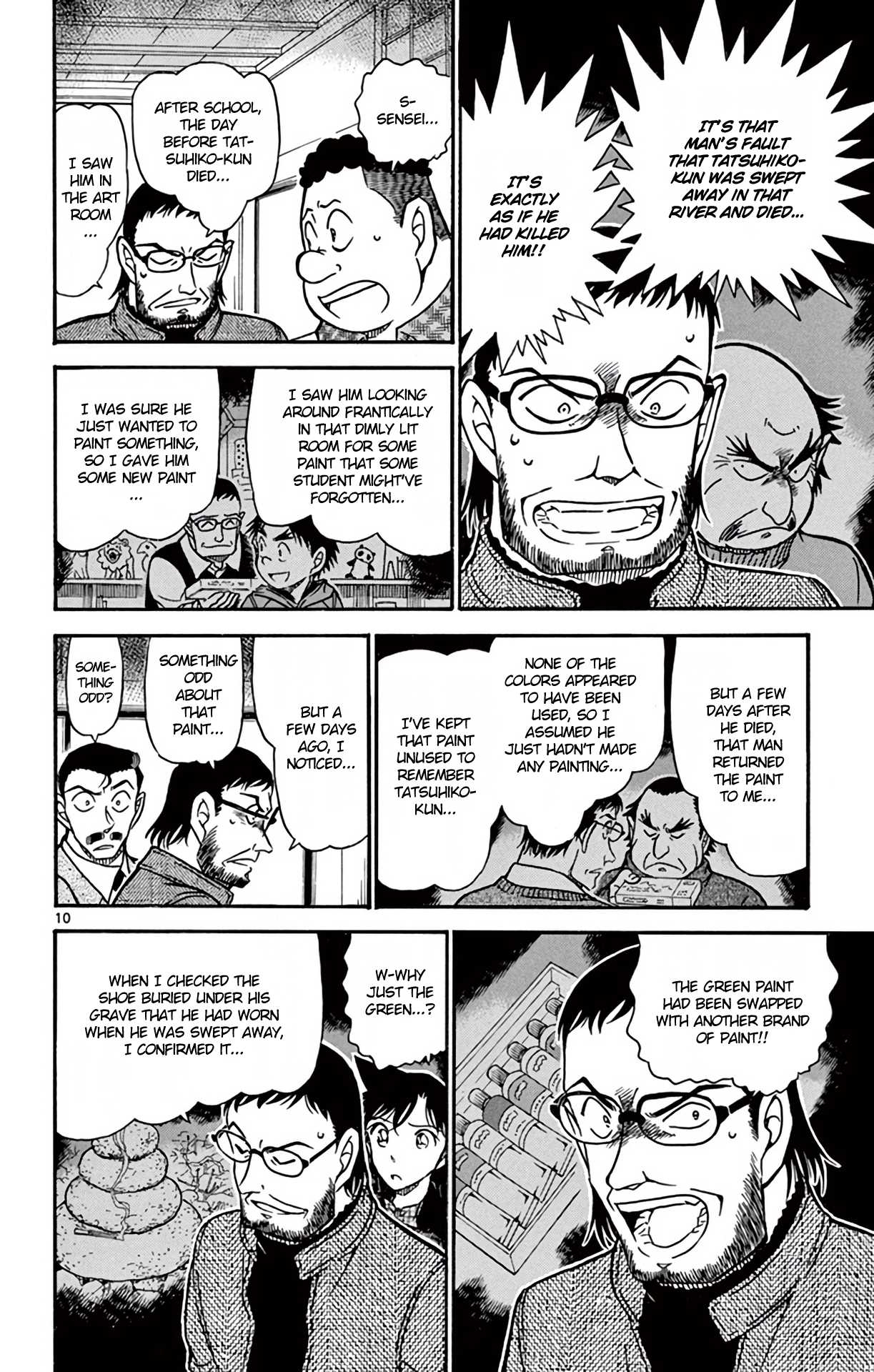 Detective Conan Chapter 721 page 11 - Chapter 721: The Kappa's Identity