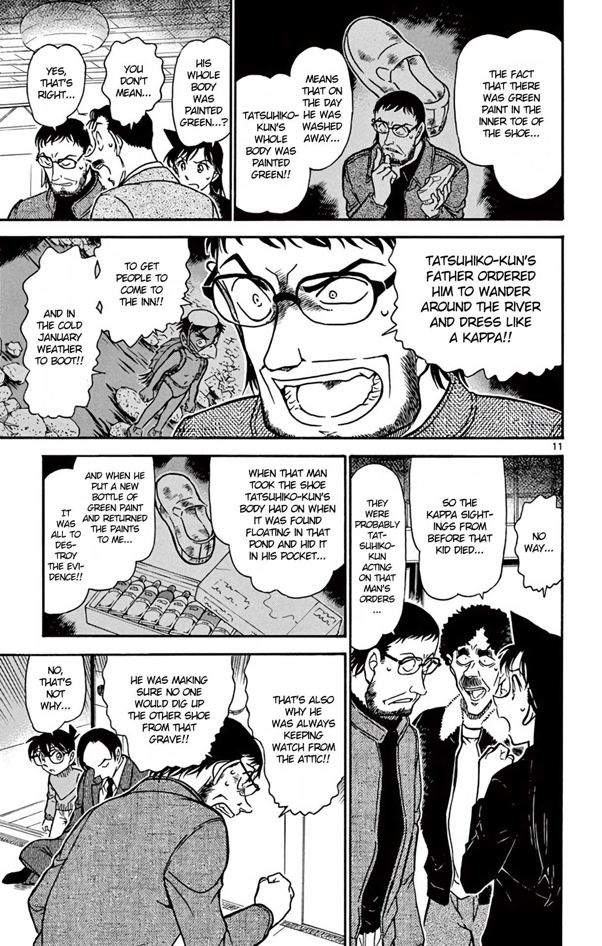 Detective Conan Chapter 721 page 12 - Chapter 721: The Kappa's Identity