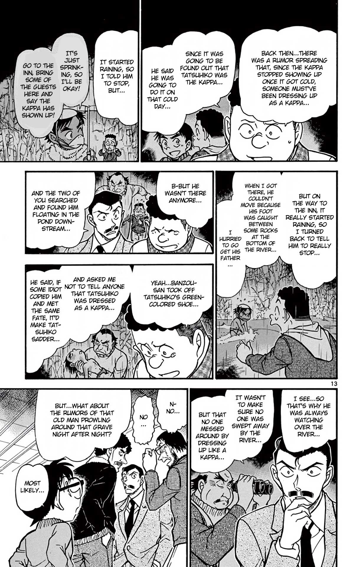 Detective Conan Chapter 721 page 14 - Chapter 721: The Kappa's Identity