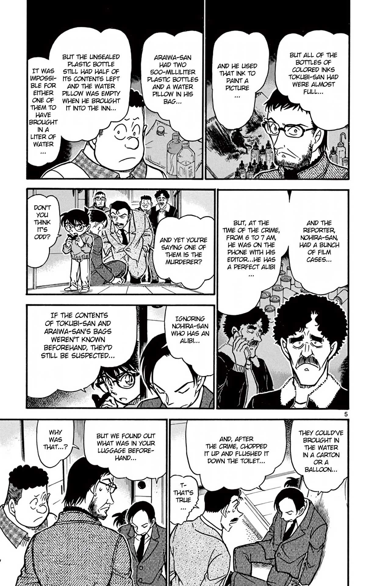 Detective Conan Chapter 721 page 6 - Chapter 721: The Kappa's Identity