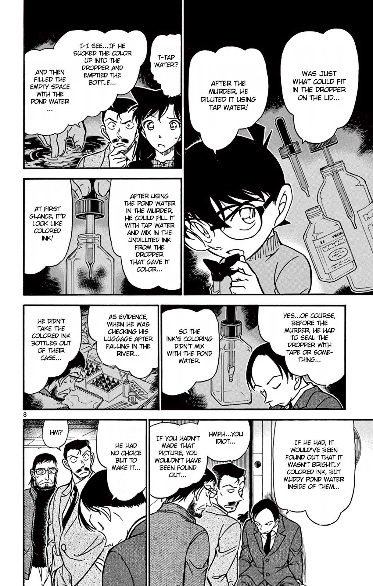 Detective Conan Chapter 721 page 9 - Chapter 721: The Kappa's Identity