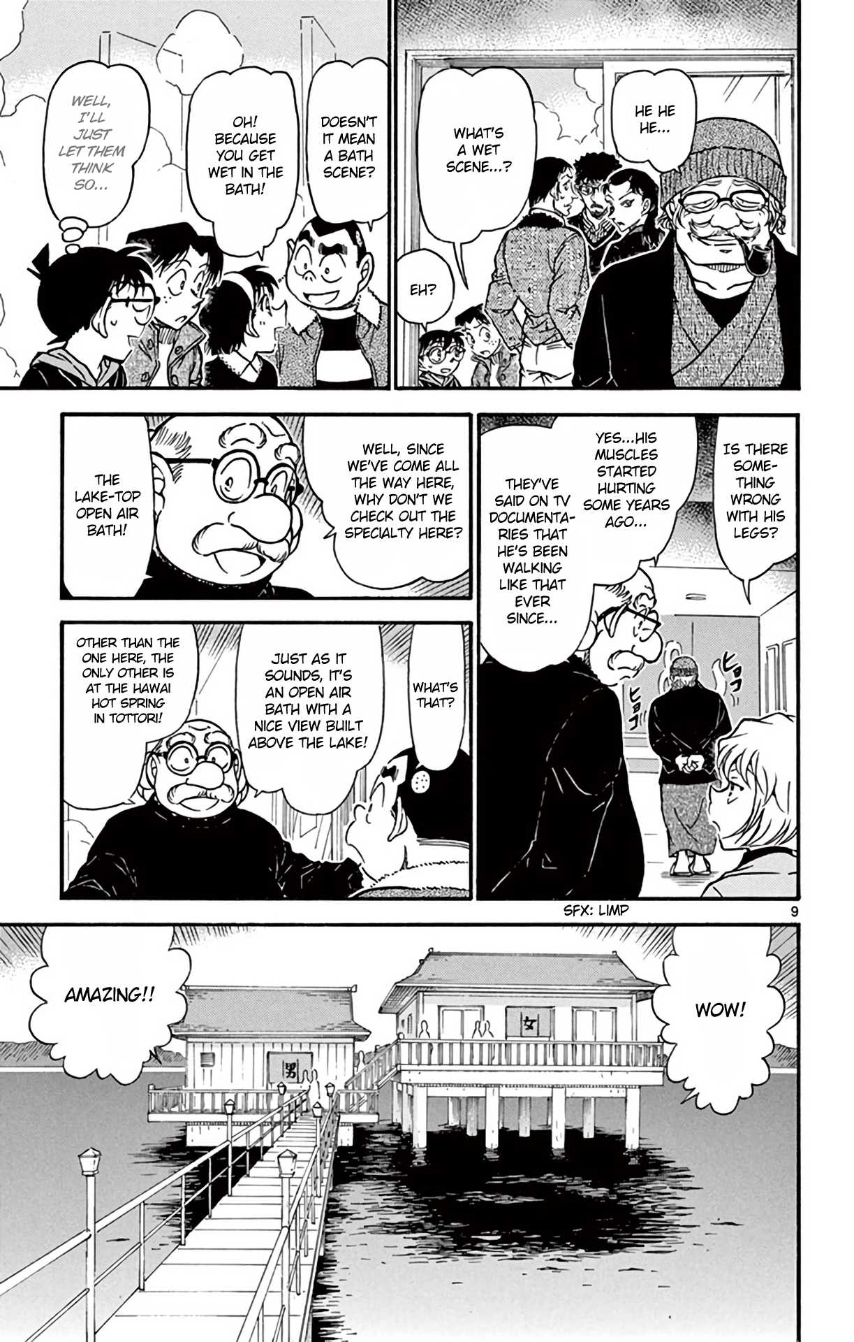 Detective Conan Chapter 722 page 10 - Chapter 722: The Steam Murder
