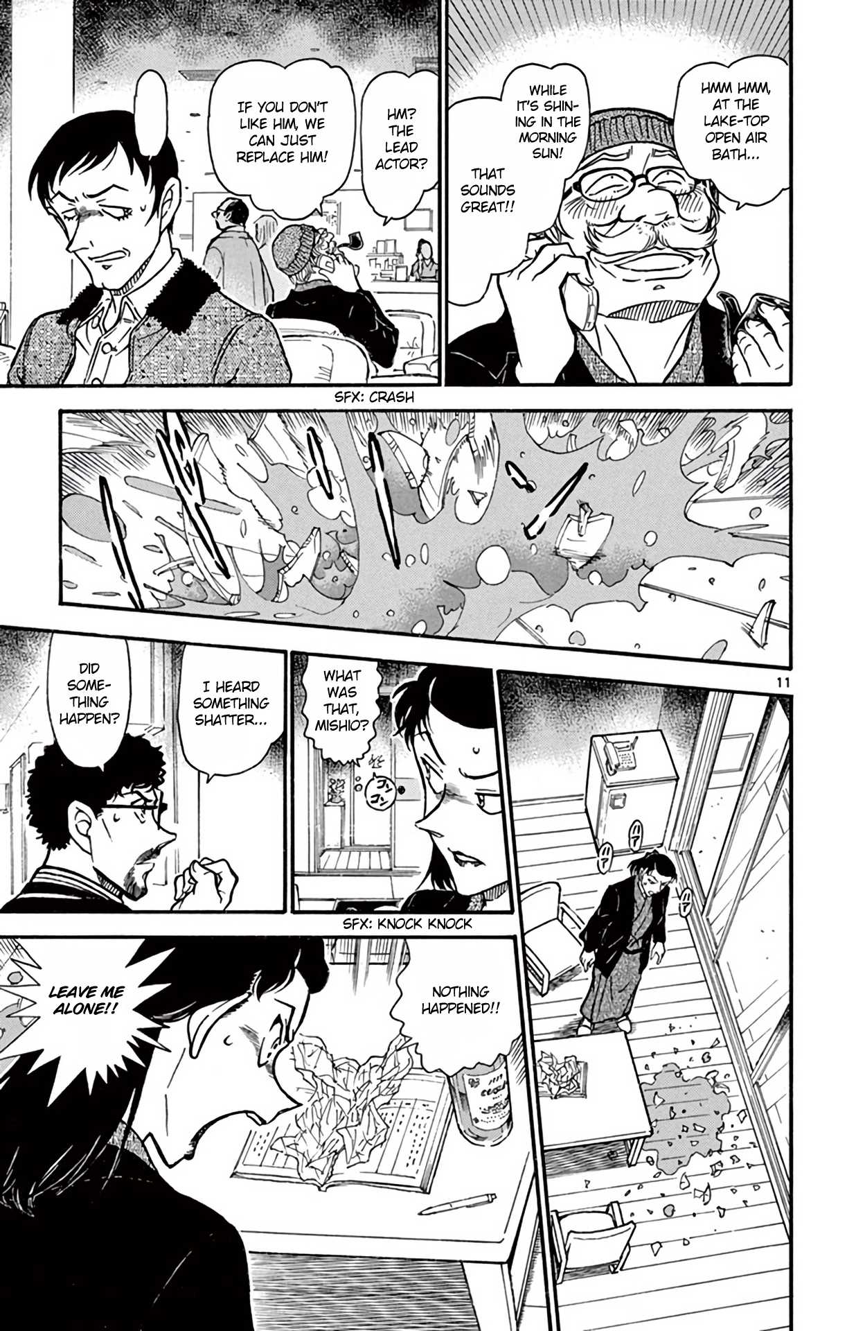 Detective Conan Chapter 722 page 12 - Chapter 722: The Steam Murder