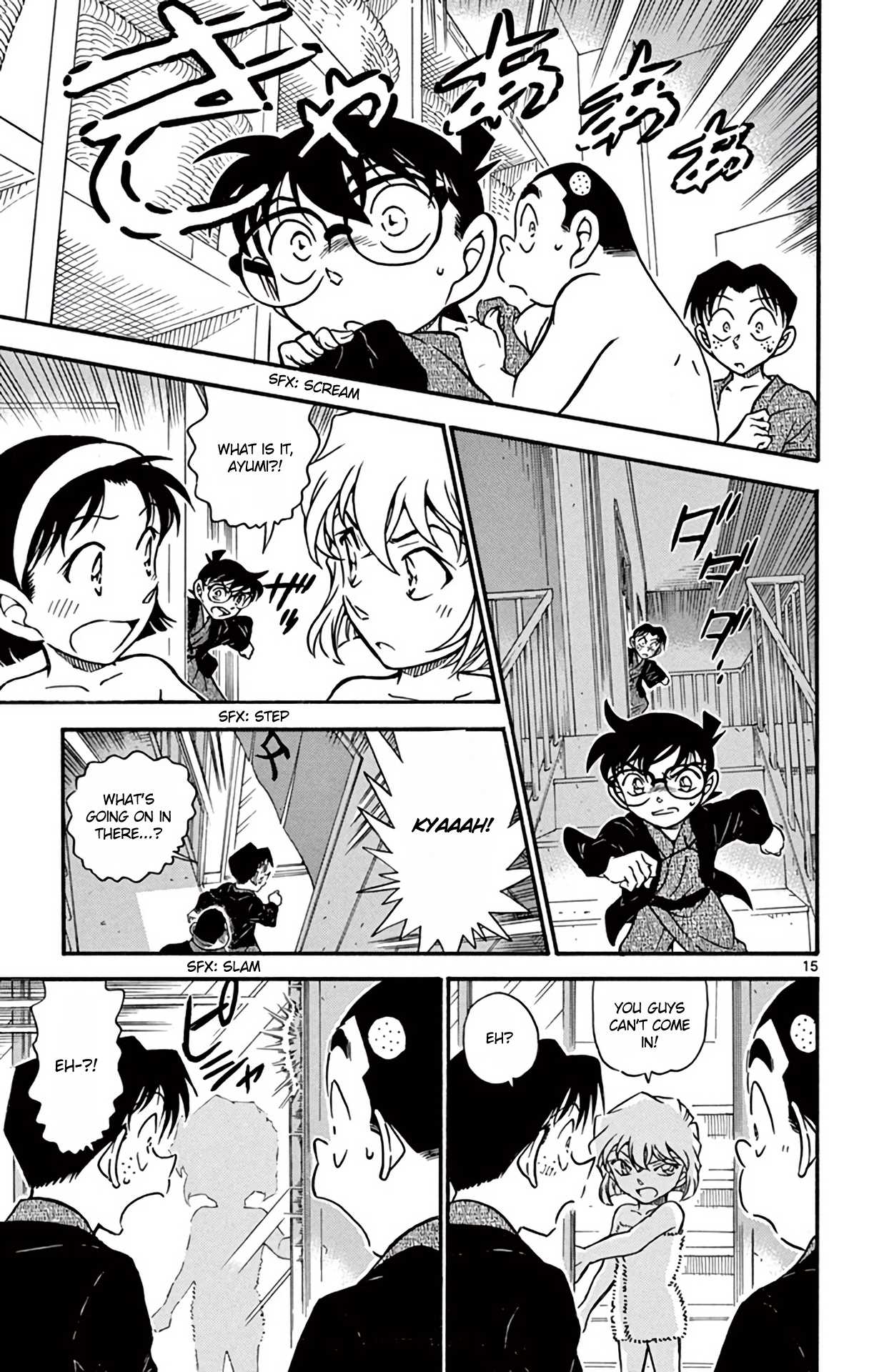 Detective Conan Chapter 722 page 16 - Chapter 722: The Steam Murder
