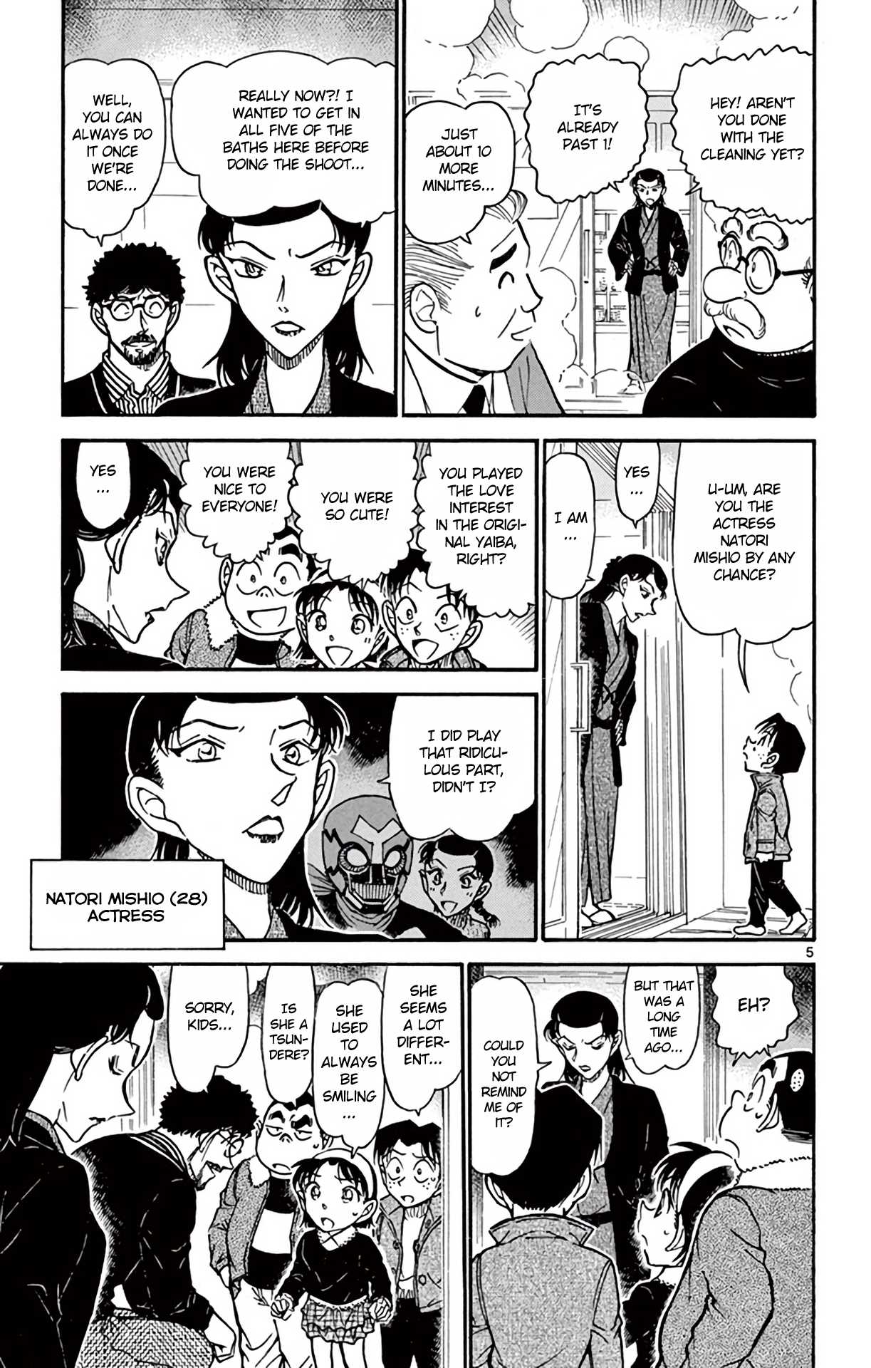 Detective Conan Chapter 722 page 6 - Chapter 722: The Steam Murder