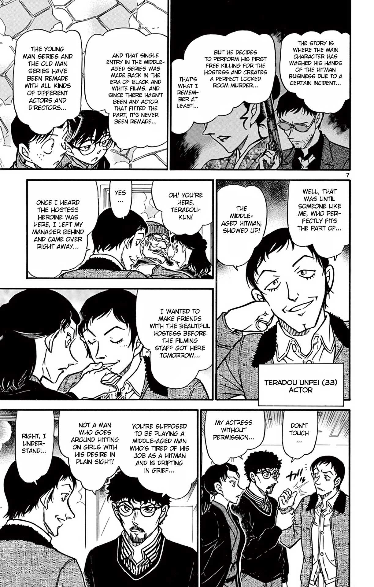 Detective Conan Chapter 722 page 8 - Chapter 722: The Steam Murder