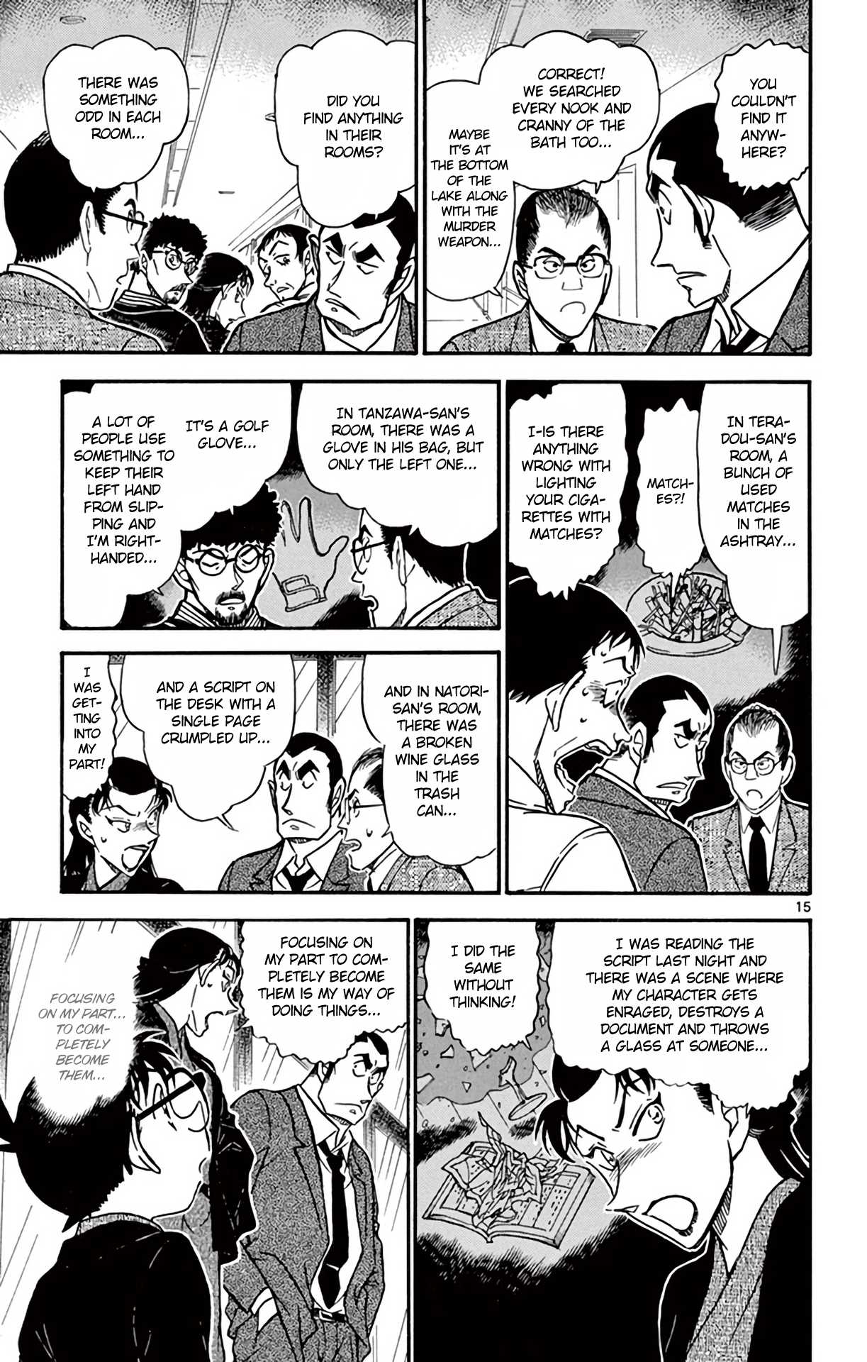 Detective Conan Chapter 723 page 16 - Chapter 723: The Lake-top Locked Room