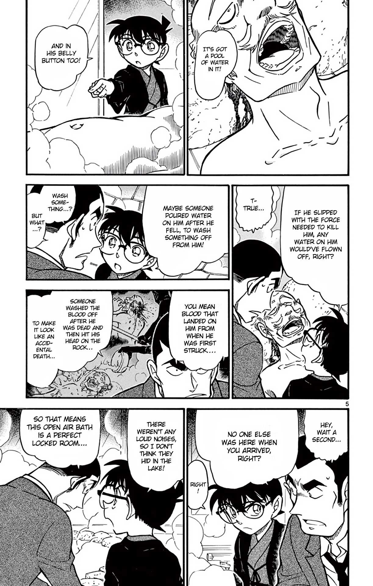 Detective Conan Chapter 723 page 6 - Chapter 723: The Lake-top Locked Room