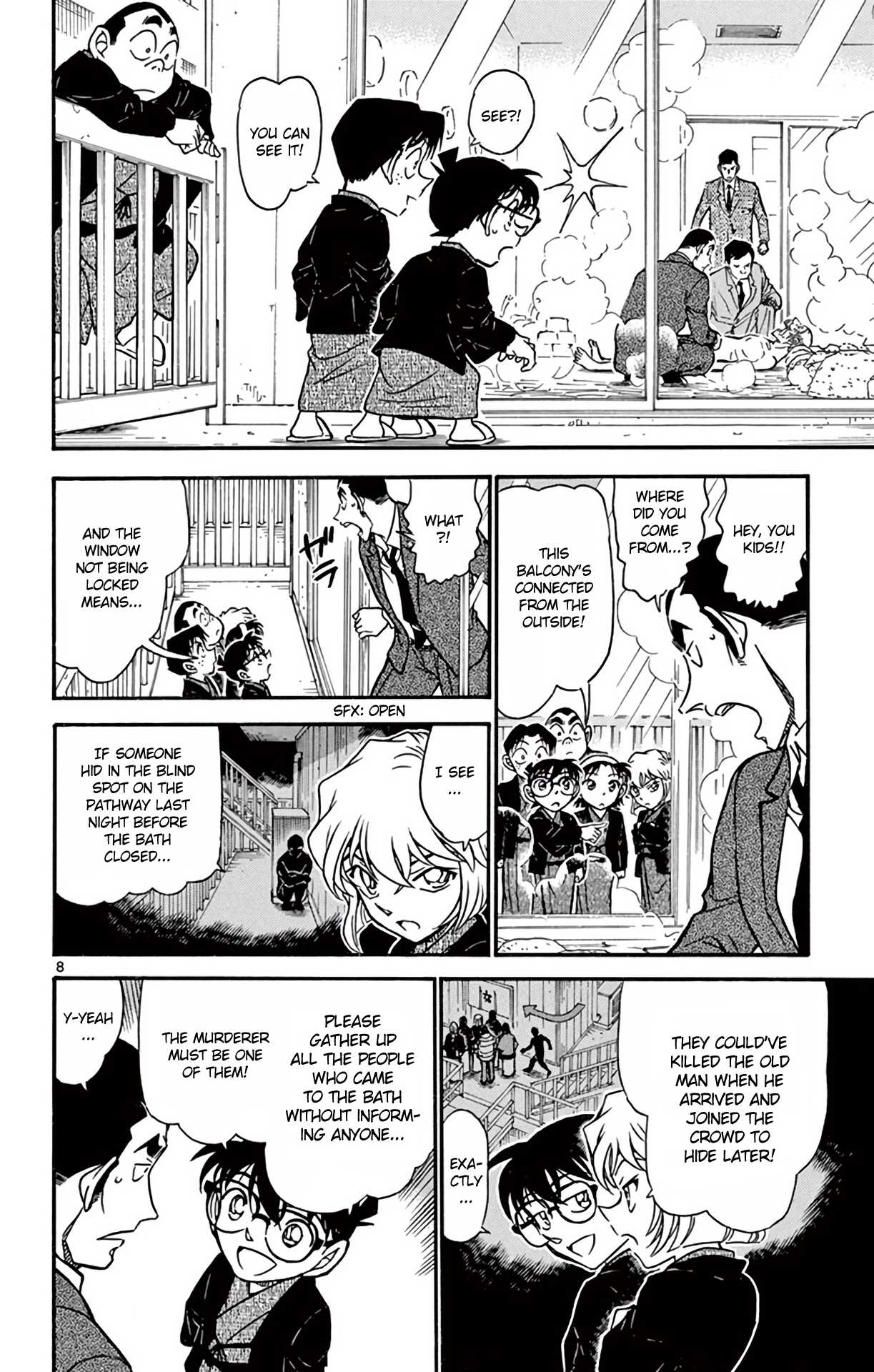 Detective Conan Chapter 723 page 9 - Chapter 723: The Lake-top Locked Room