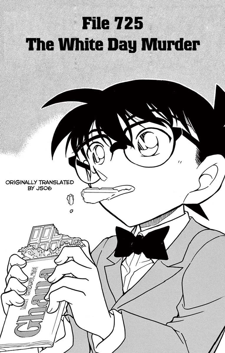 Detective Conan Chapter 725 page 2 - Chapter 725: The White Day Murder
