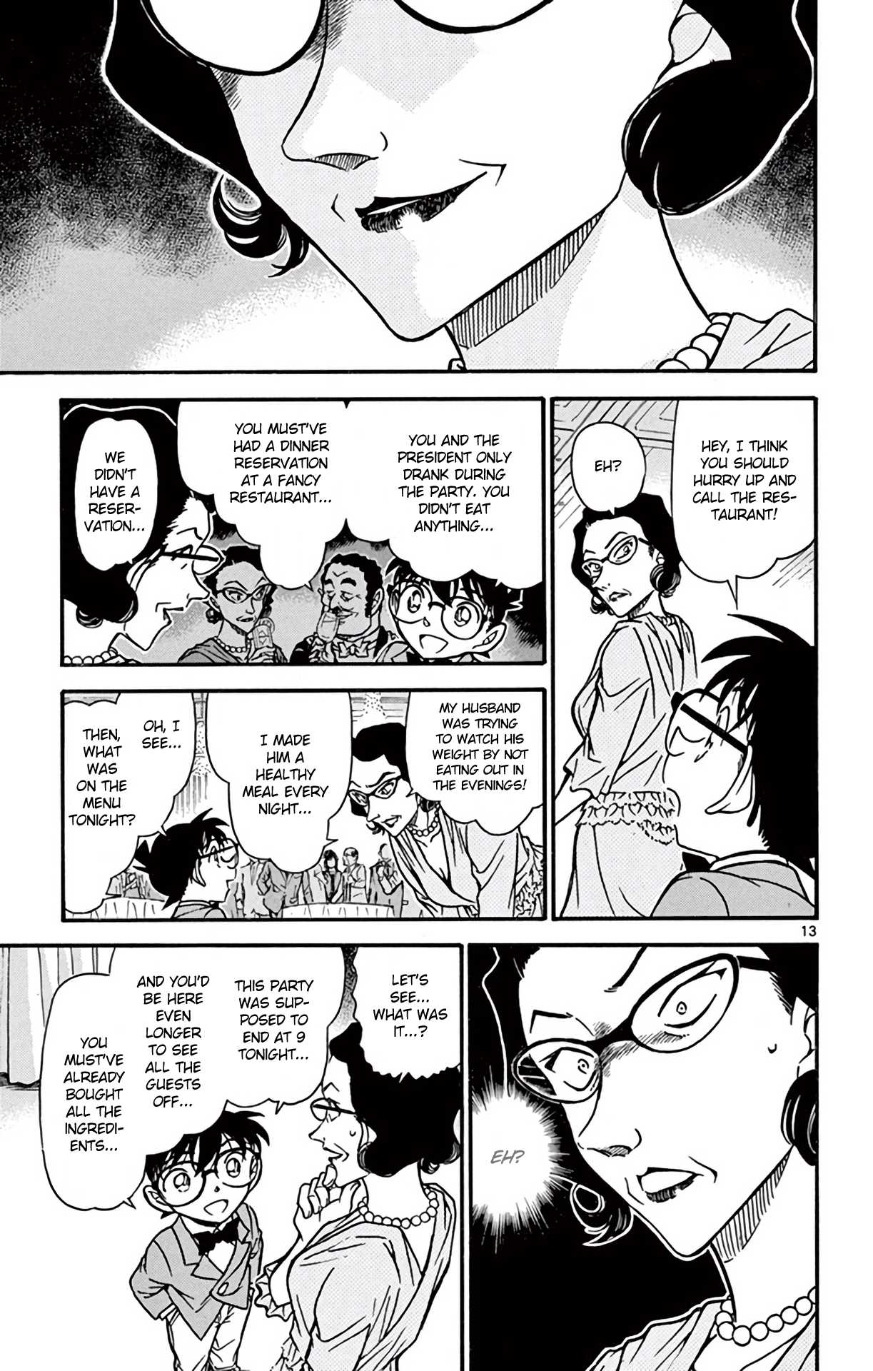 Detective Conan Chapter 726 page 14 - Chapter 726: Miraculous Trick