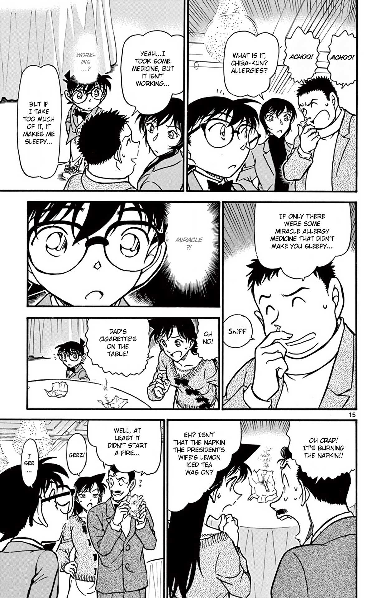 Detective Conan Chapter 726 page 16 - Chapter 726: Miraculous Trick
