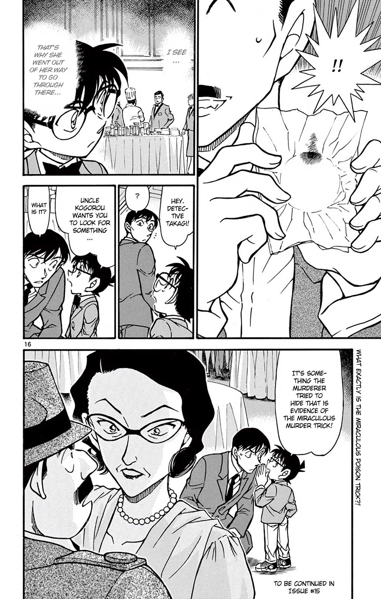 Detective Conan Chapter 726 page 17 - Chapter 726: Miraculous Trick