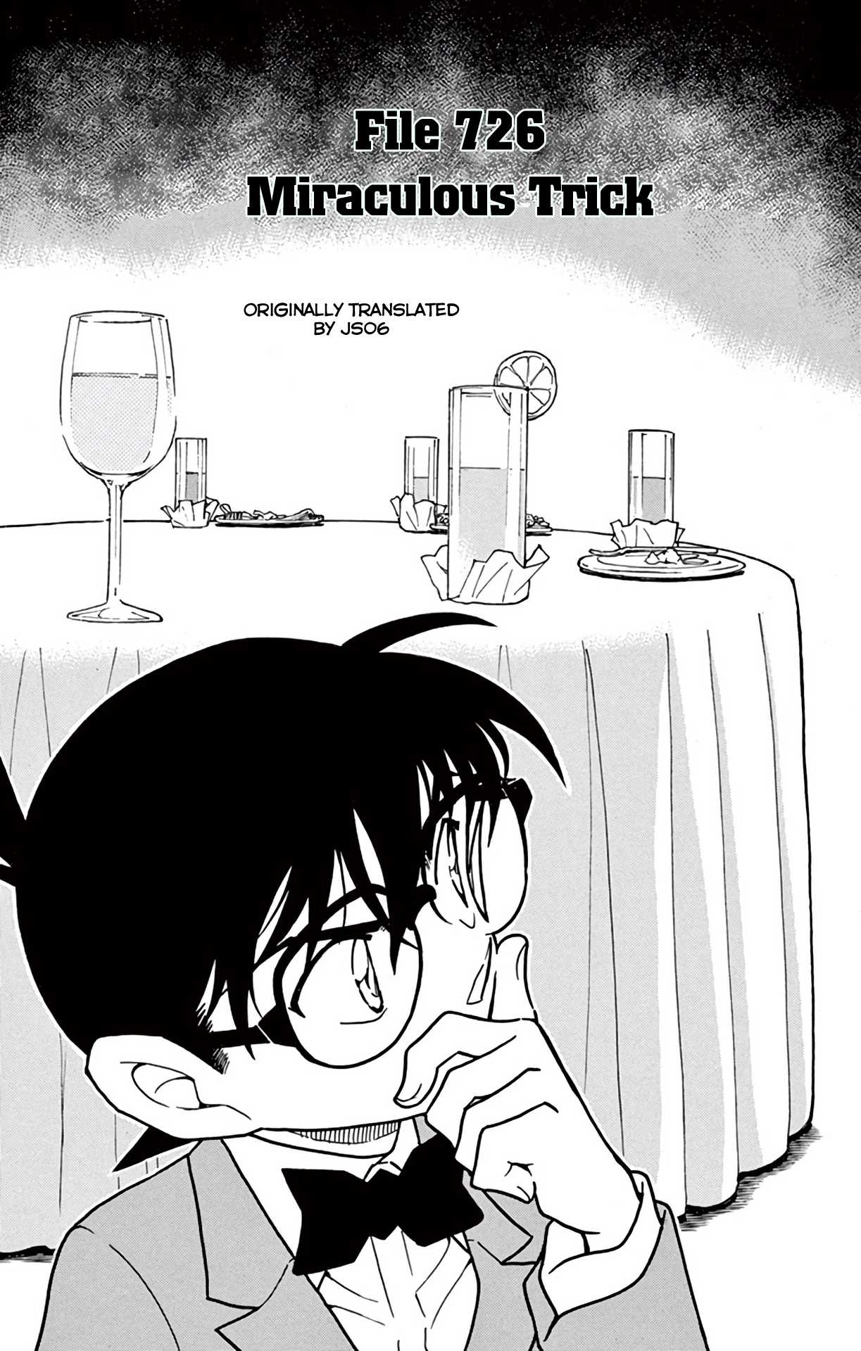 Detective Conan Chapter 726 page 2 - Chapter 726: Miraculous Trick