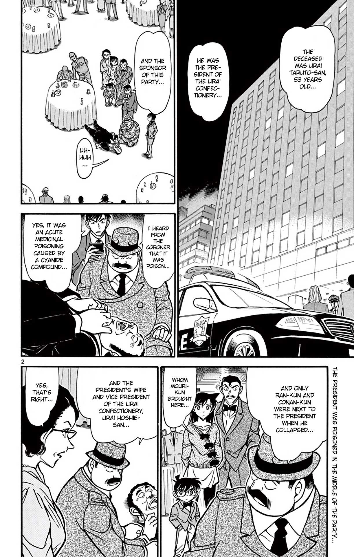 Detective Conan Chapter 726 page 3 - Chapter 726: Miraculous Trick