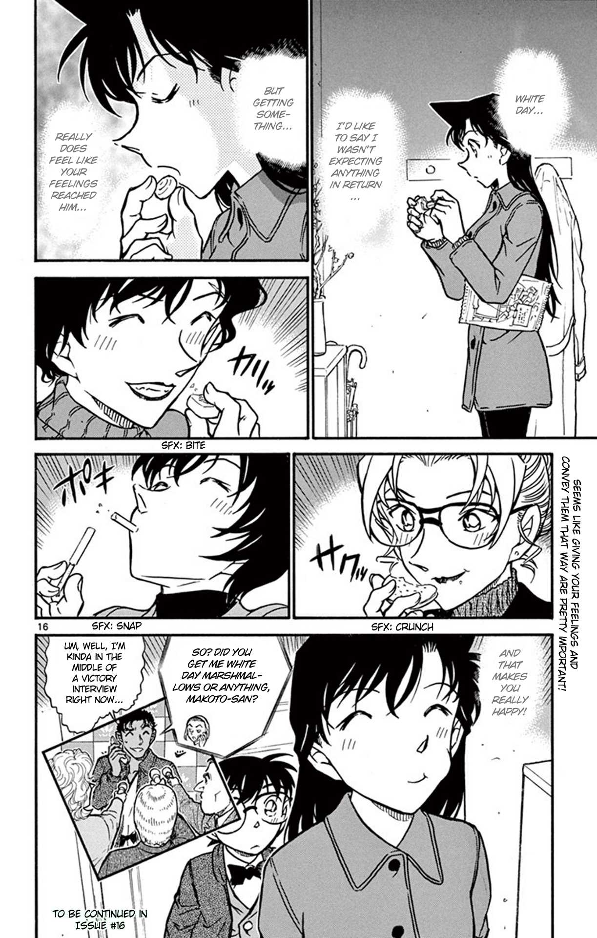 Detective Conan Chapter 727 page 17 - Chapter 727: Happy White Day