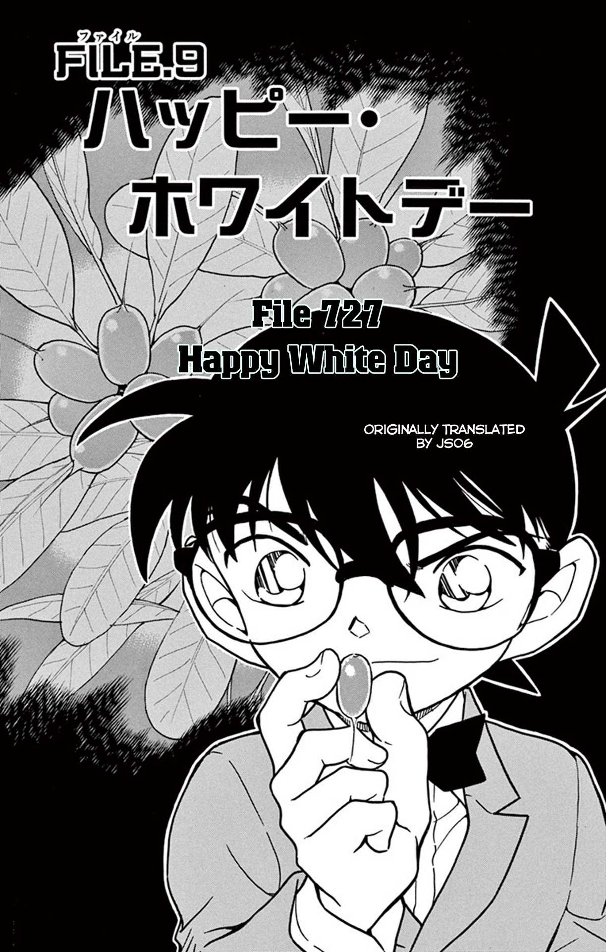 Detective Conan Chapter 727 page 2 - Chapter 727: Happy White Day